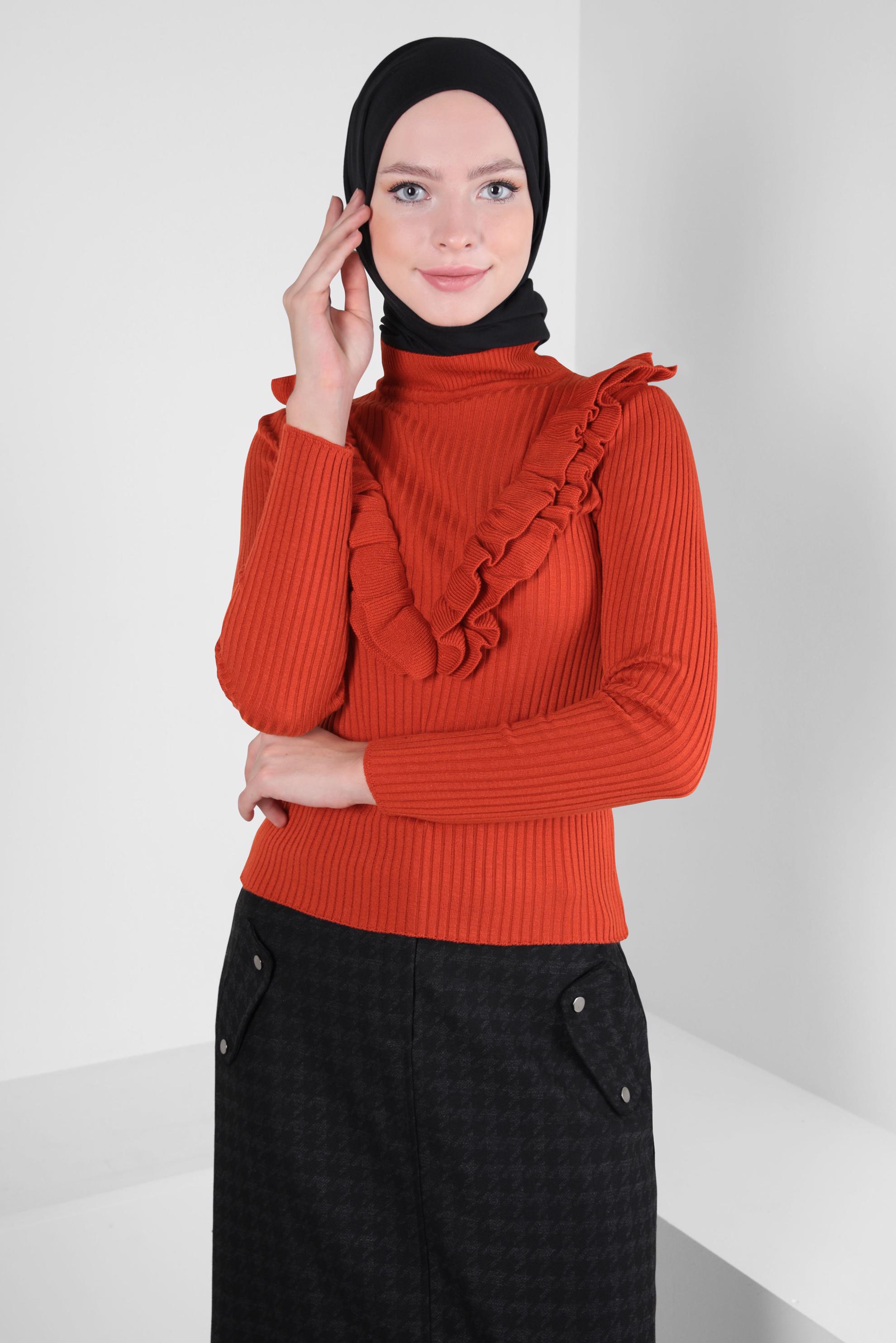 Tesettür giyim SİYAH ALVİNA SOFT ŞAL 8302