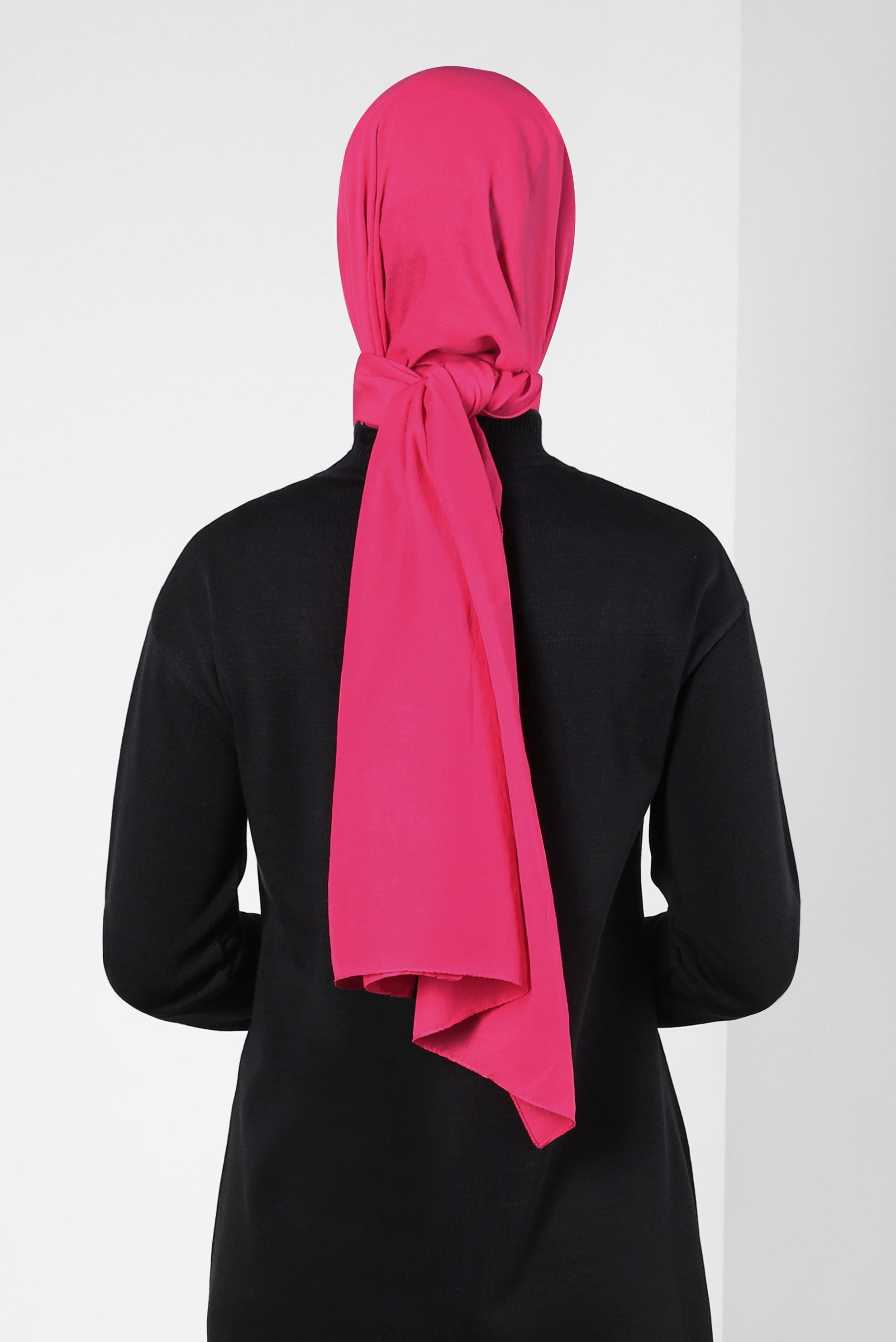 Tesettür giyim FUŞYA ALVİNA SOFT ŞAL 8302
