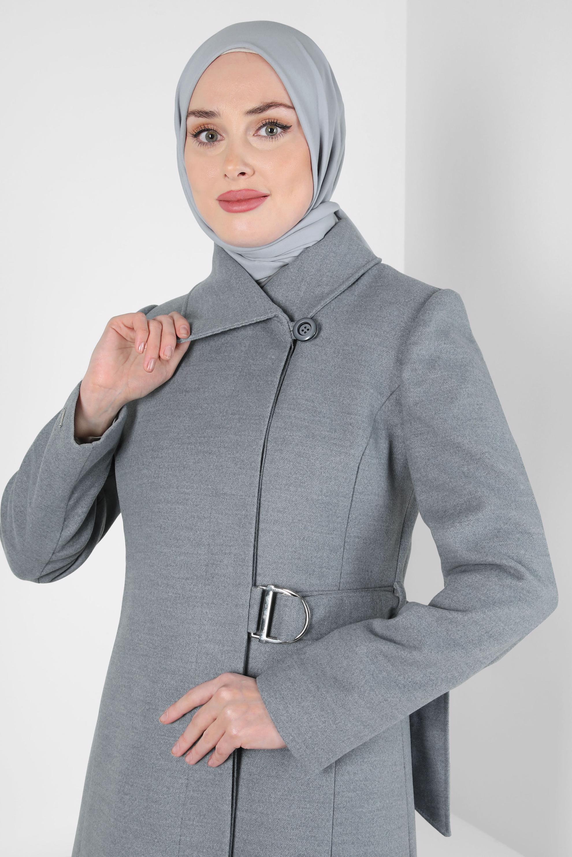 Tesettür giyim GÜMÜŞ ALVİNA SOFT ŞAL 8302