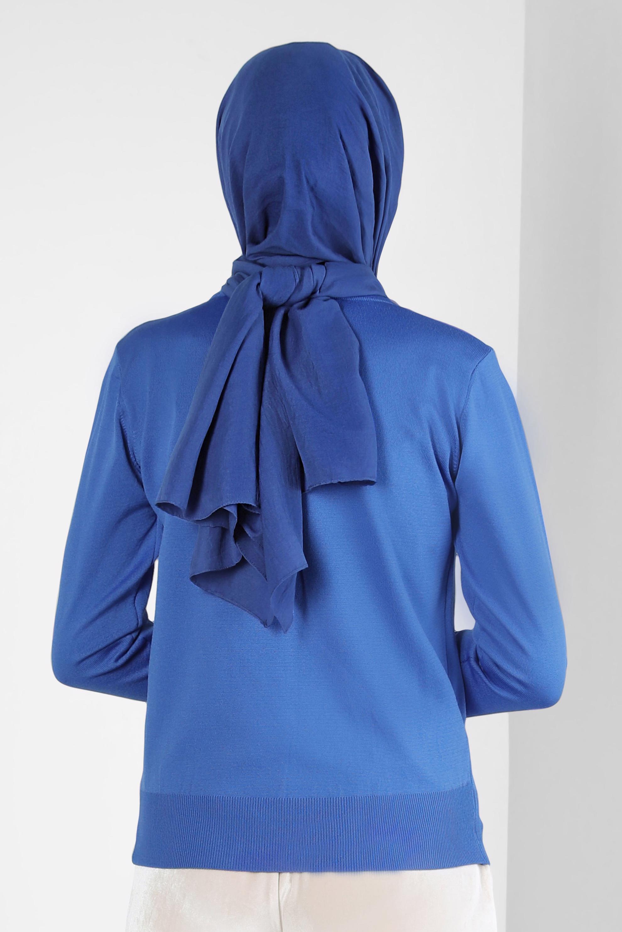 Tesettür giyim LACİVERT ALVİNA SOFT ŞAL 8302