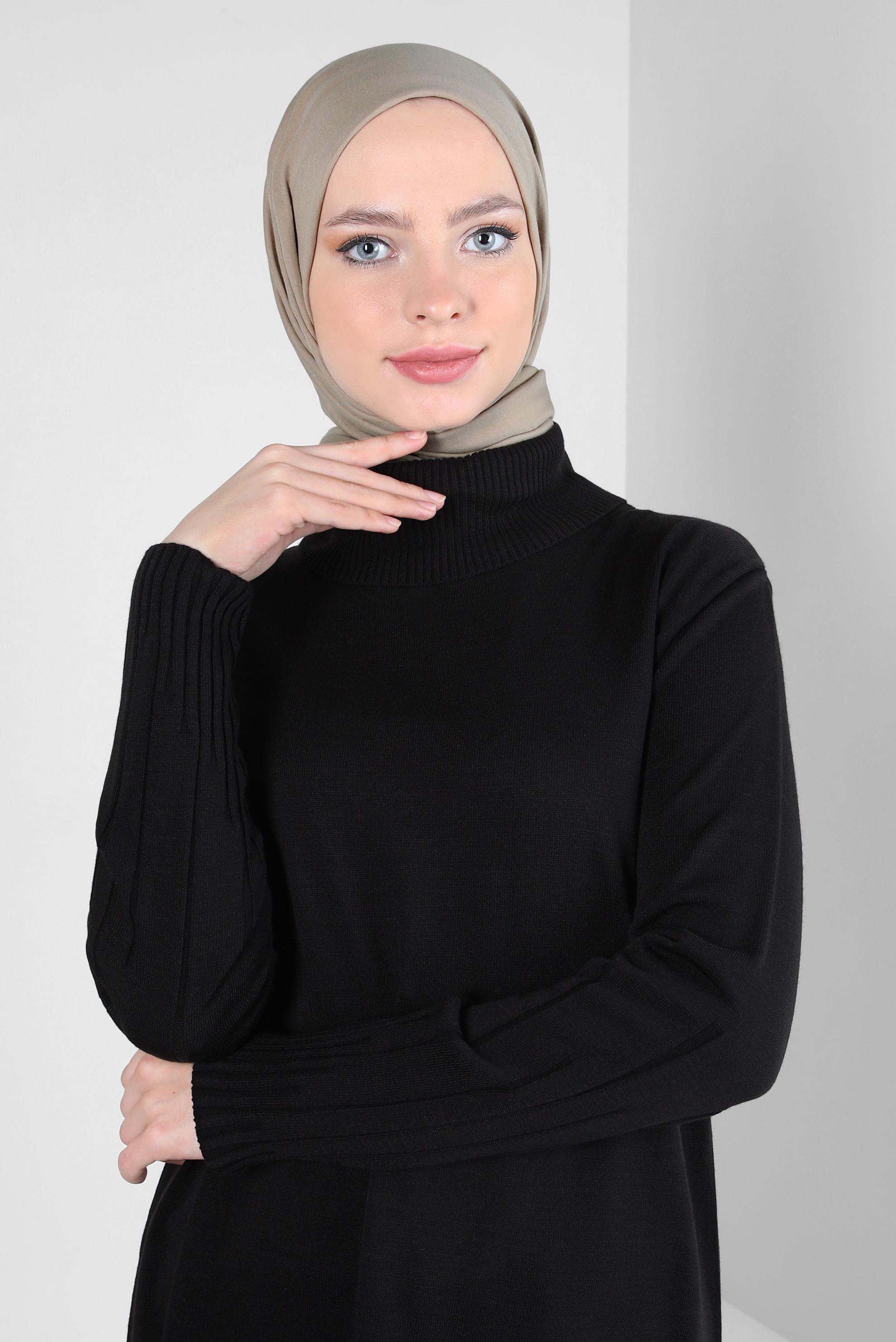 Tesettür giyim YEŞİL ALVİNA SOFT ŞAL 8302