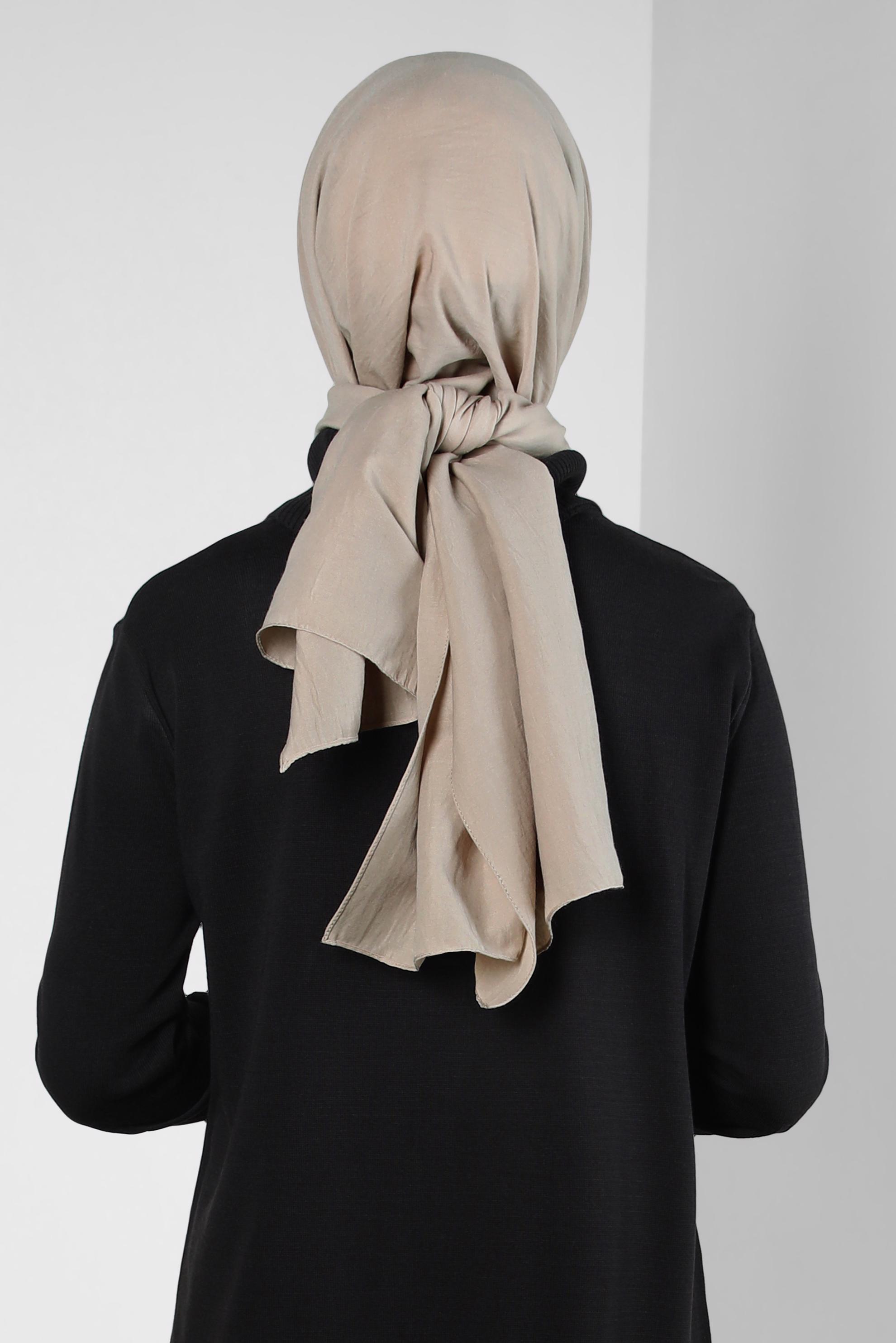 Tesettür giyim YEŞİL ALVİNA SOFT ŞAL 8302