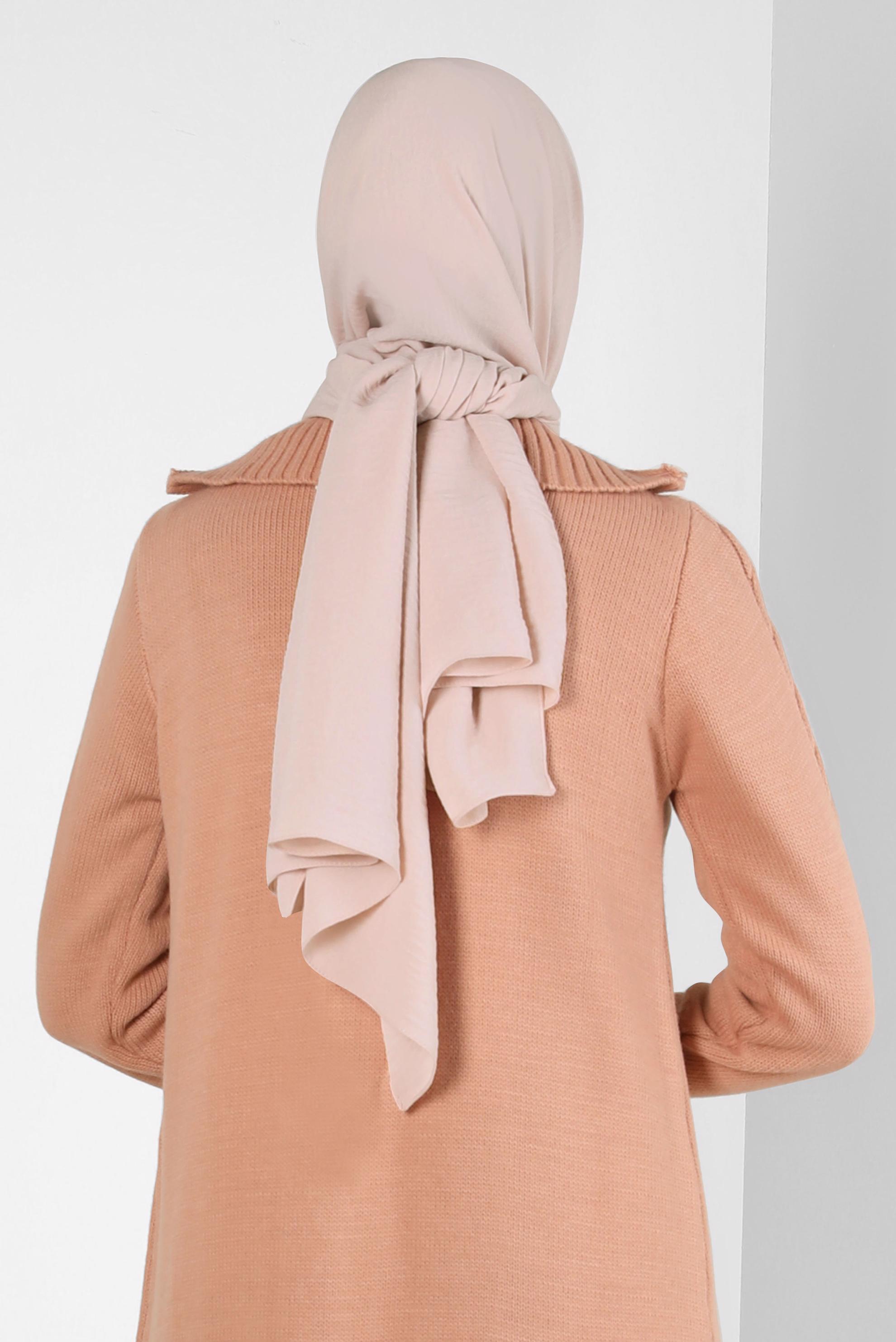 Tesettür giyim PUDRA ALVİNA ŞAL 8311