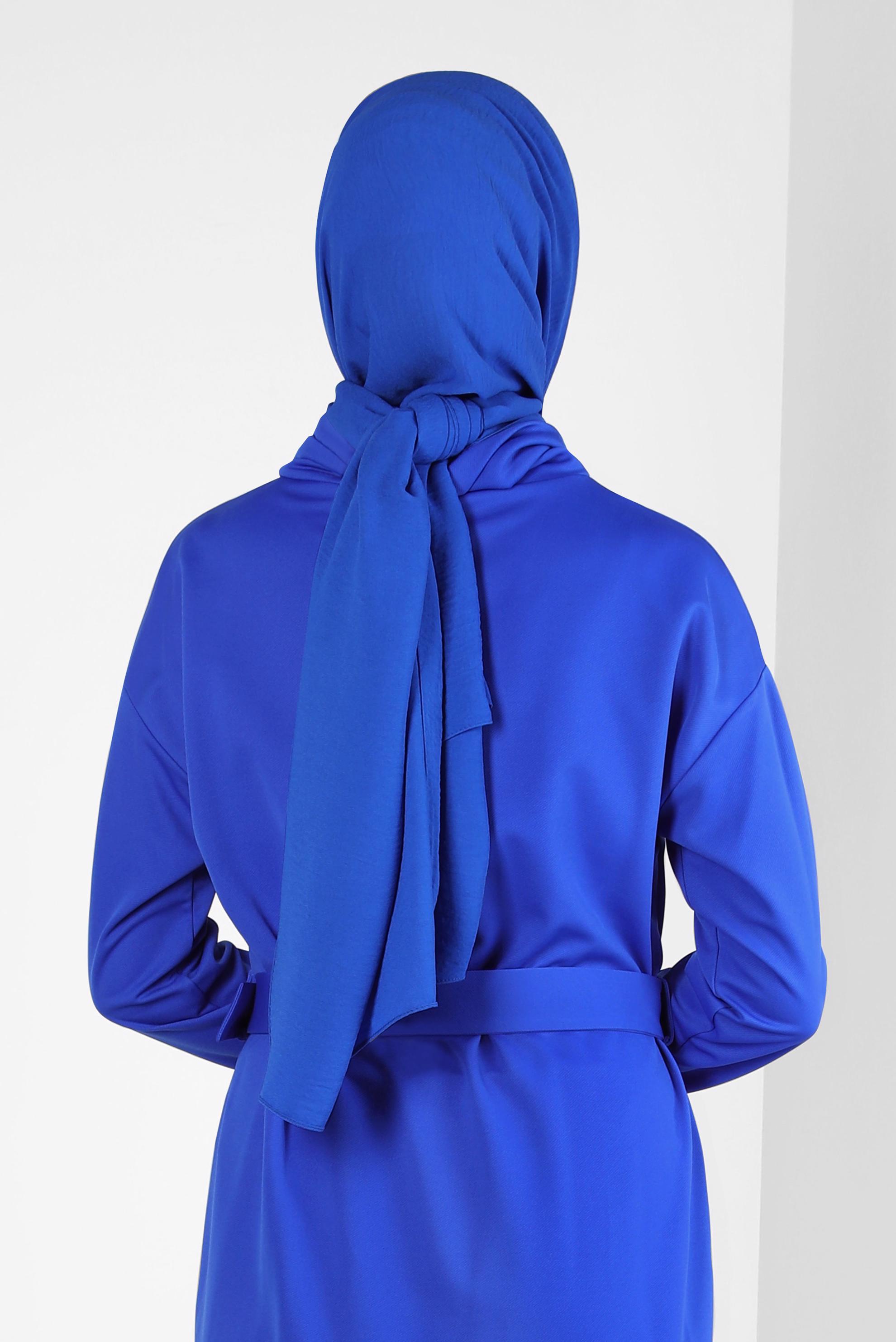 Tesettür giyim LACİVERT ALVİNA ŞAL 8311