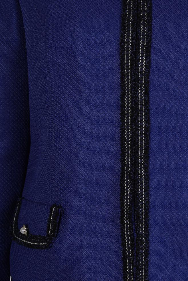 Vêtements hijab BLEU MARINE COSTUME À JUPE 30407 - ALVİNA