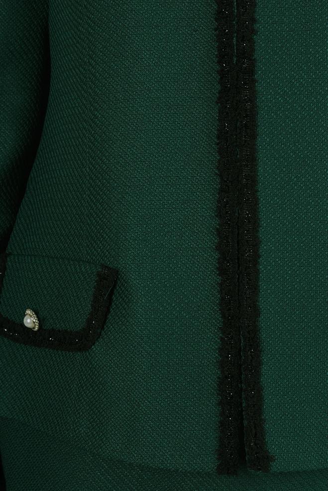 Vêtements hijab VERT COSTUME À JUPE 30407 - ALVİNA