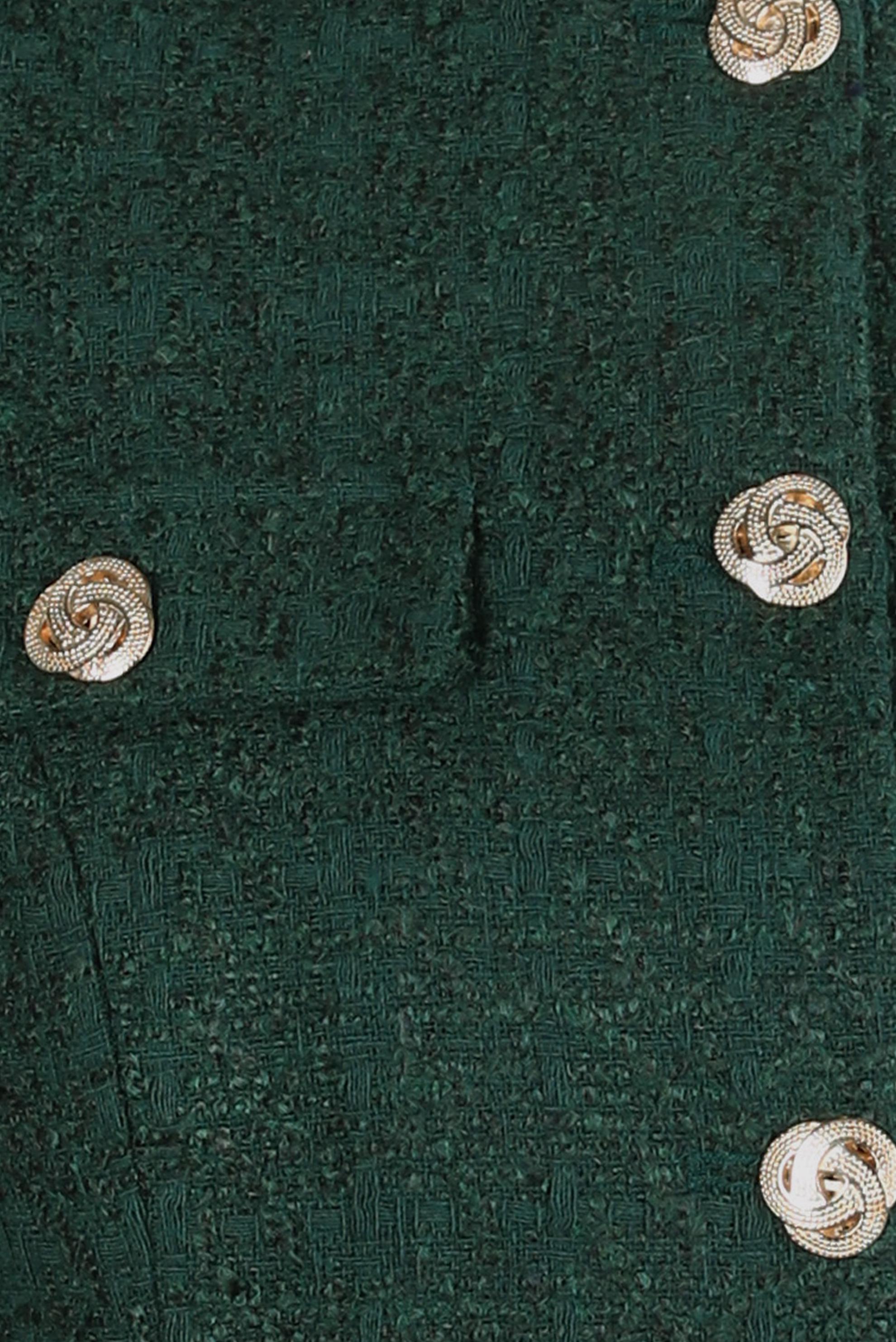 Hijab clothing GREEN TWEED SKIRTED SUIT 30408