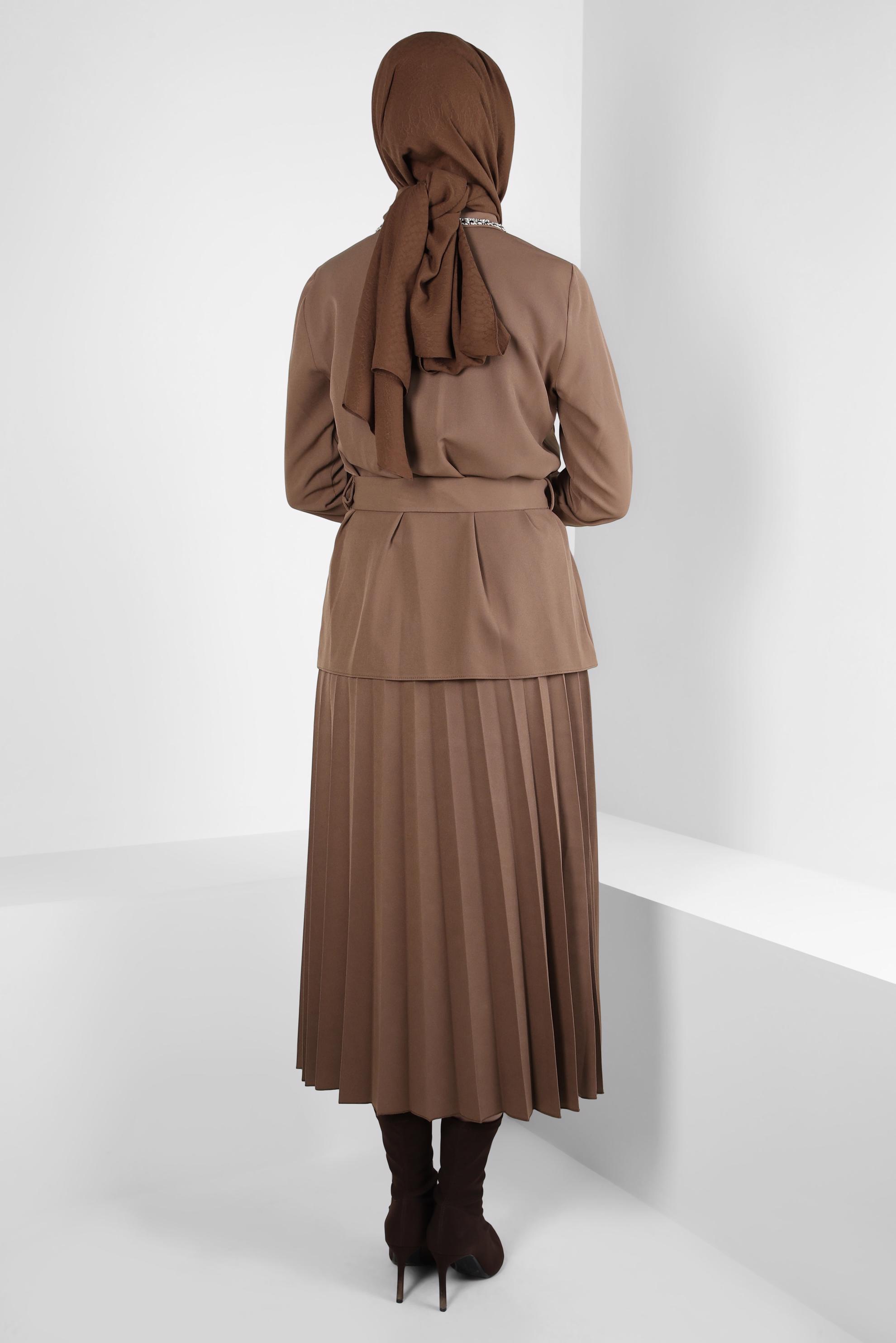 Vêtements hijab VISON COSTUME À JUPE CEINTURE 44230