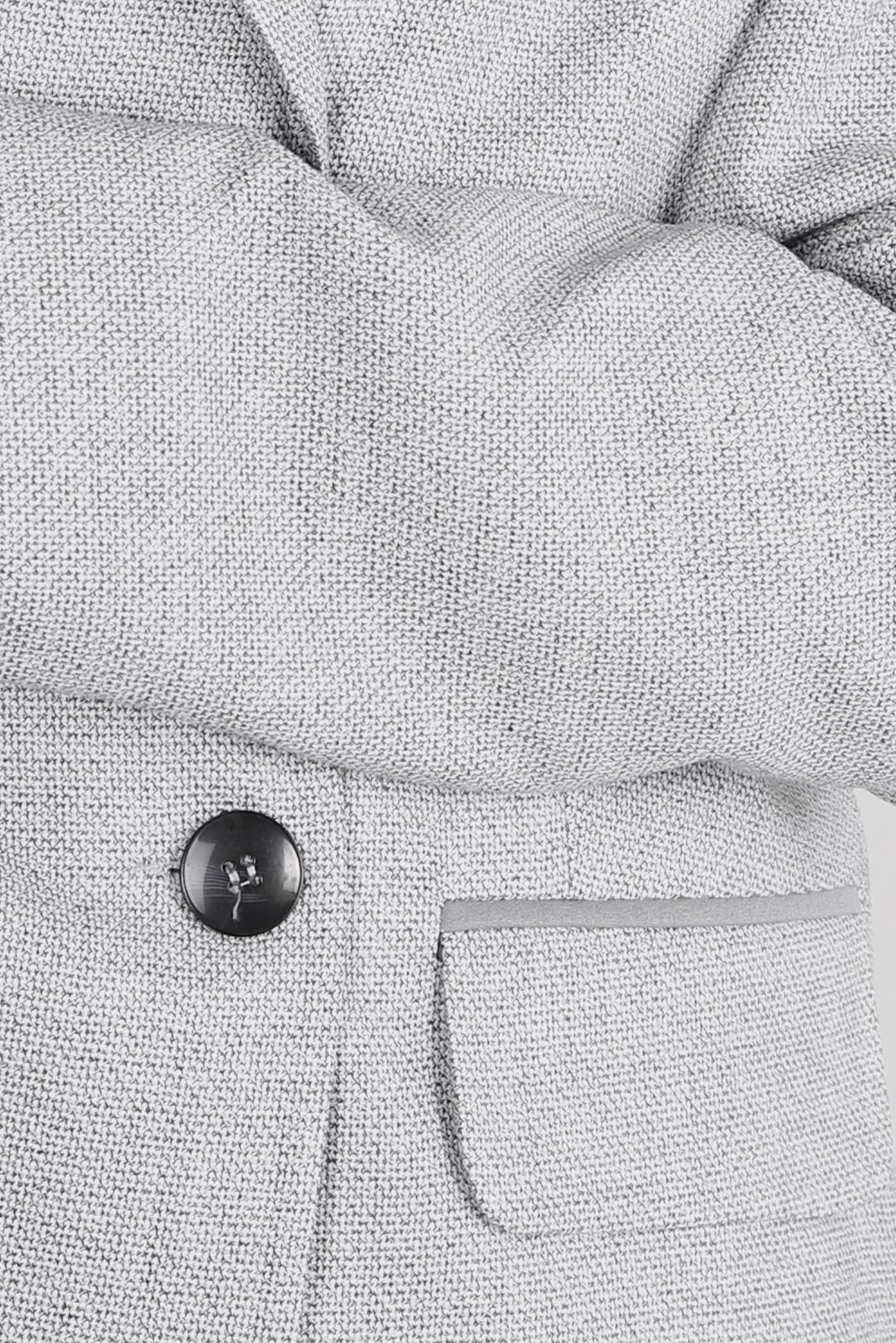 Vêtements hijab GRIS COSTUME PANTALON À DOUBLE BOUTONNAGE 30400