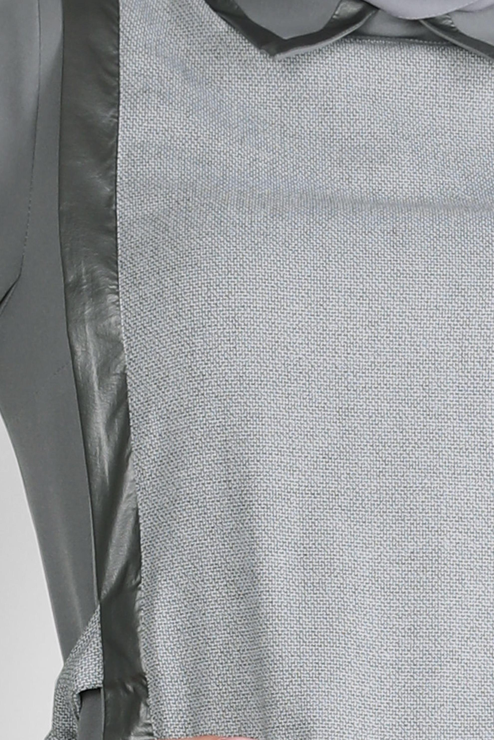 Tesettür giyim GRİ YELEKLİ PANTOLON TAKIM 44137