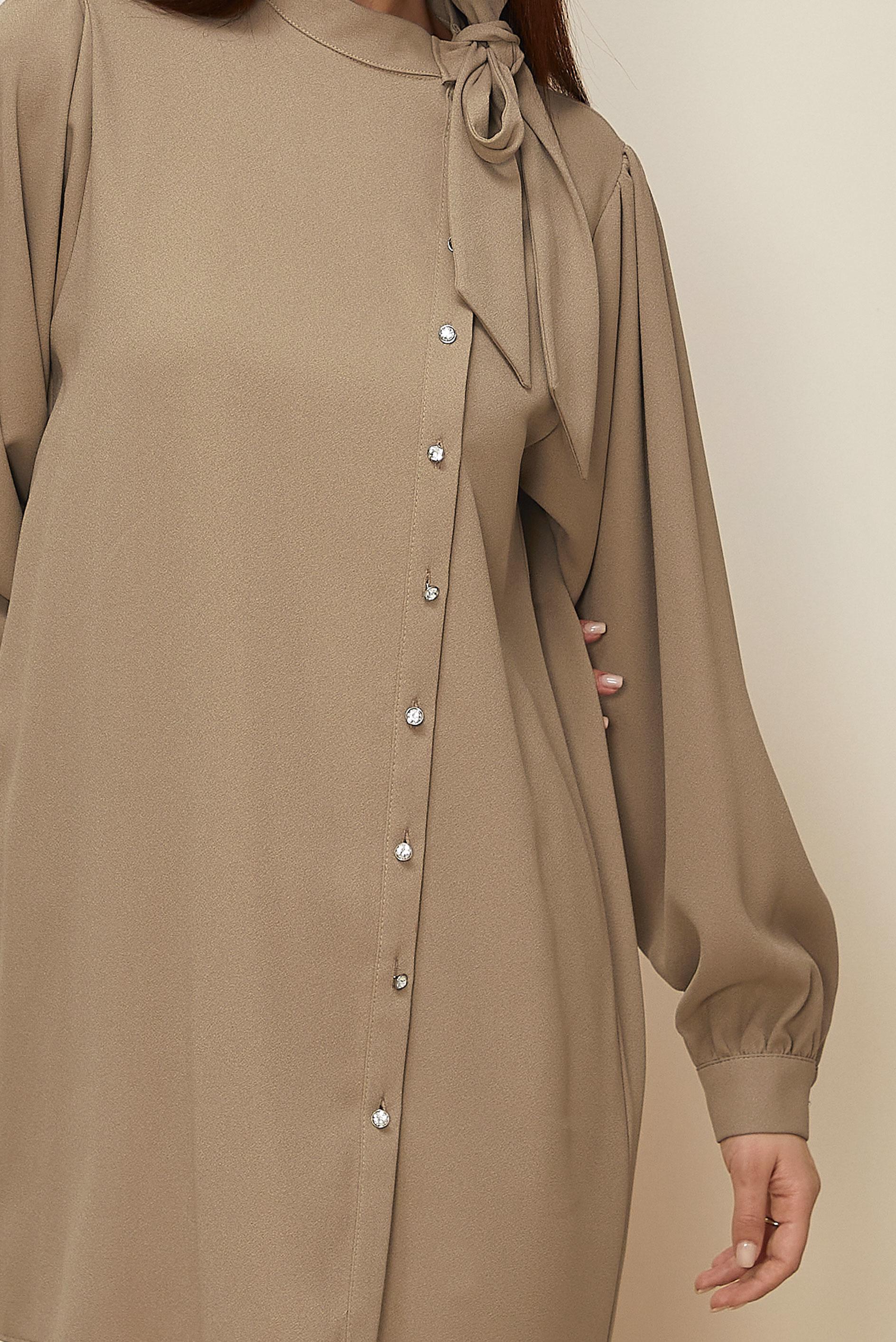 Vêtements hijab BEIGE ENSEMBLE PANTALON EN CRÊPE 44176