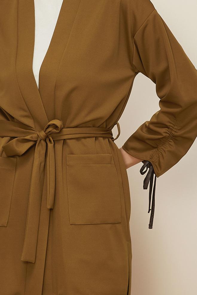 Tesettür giyim SARI 44228 MELODY ORME 2Lİ PANT TK 38/46 TEK40 - ALVİNA