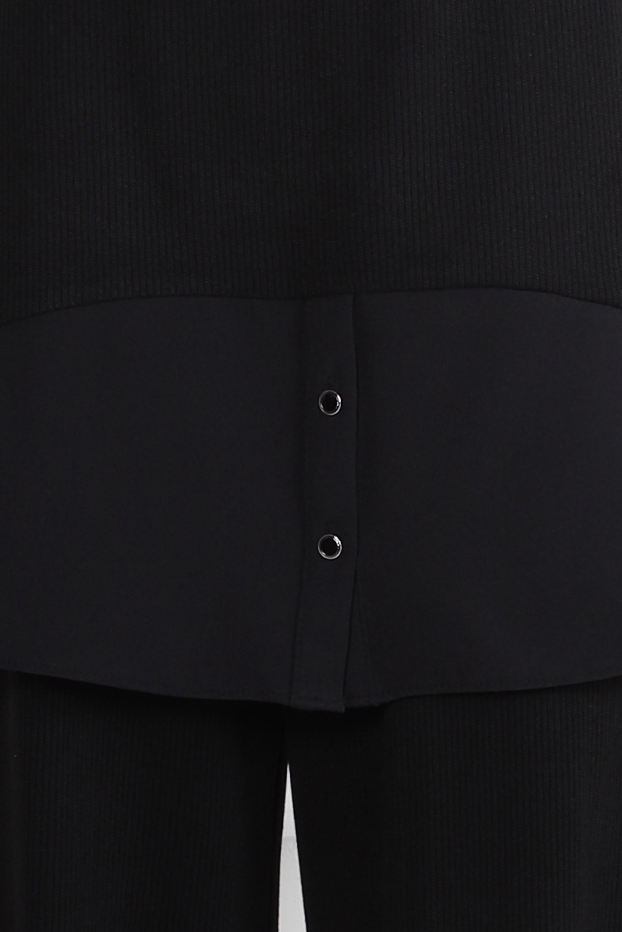 Tesettür giyim SİYAH GARNİLİ PANTOLONLU TAKIM 44250