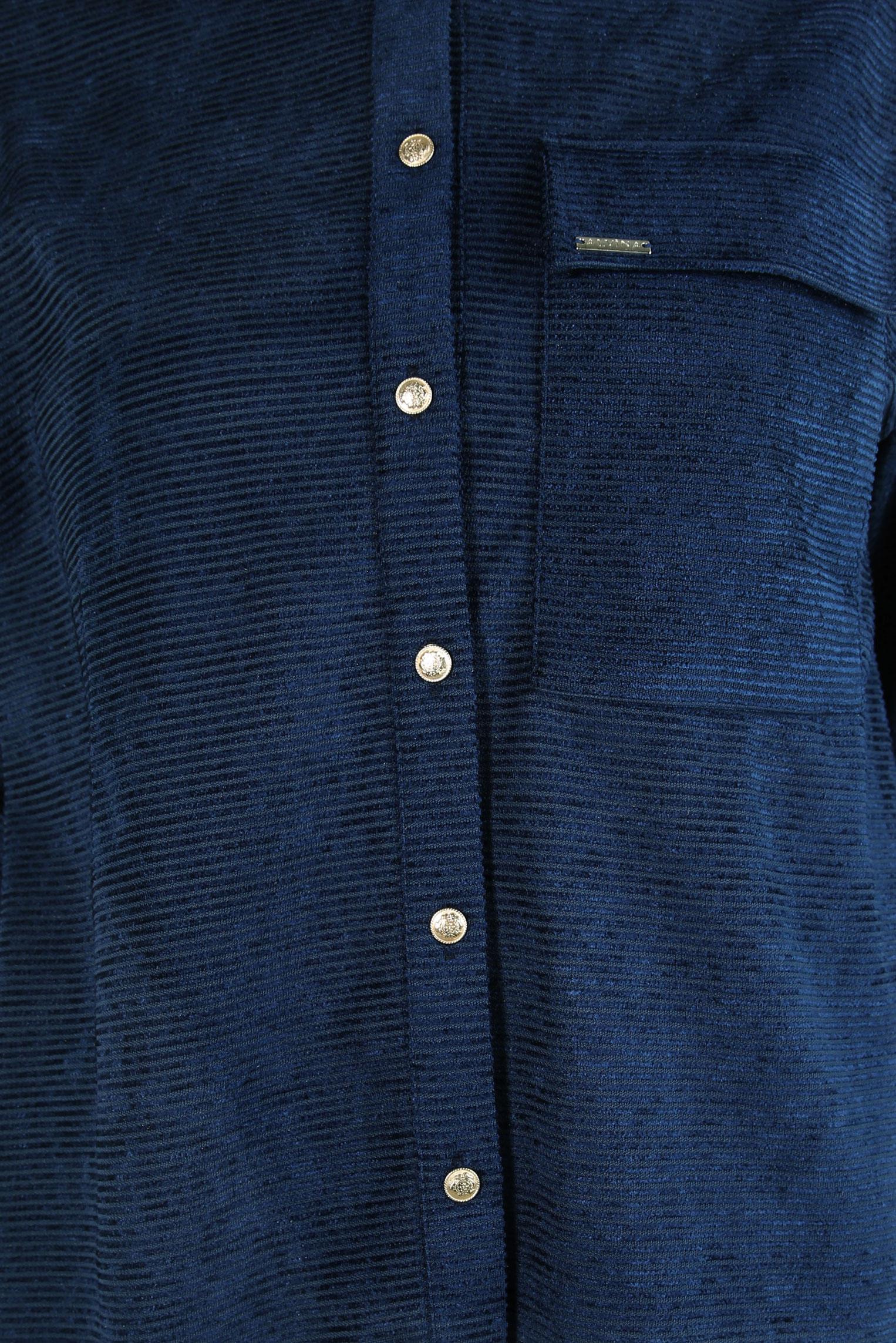 Tesettür giyim LACİVERT KADİFE PANTOLONLU TAKIM 44338