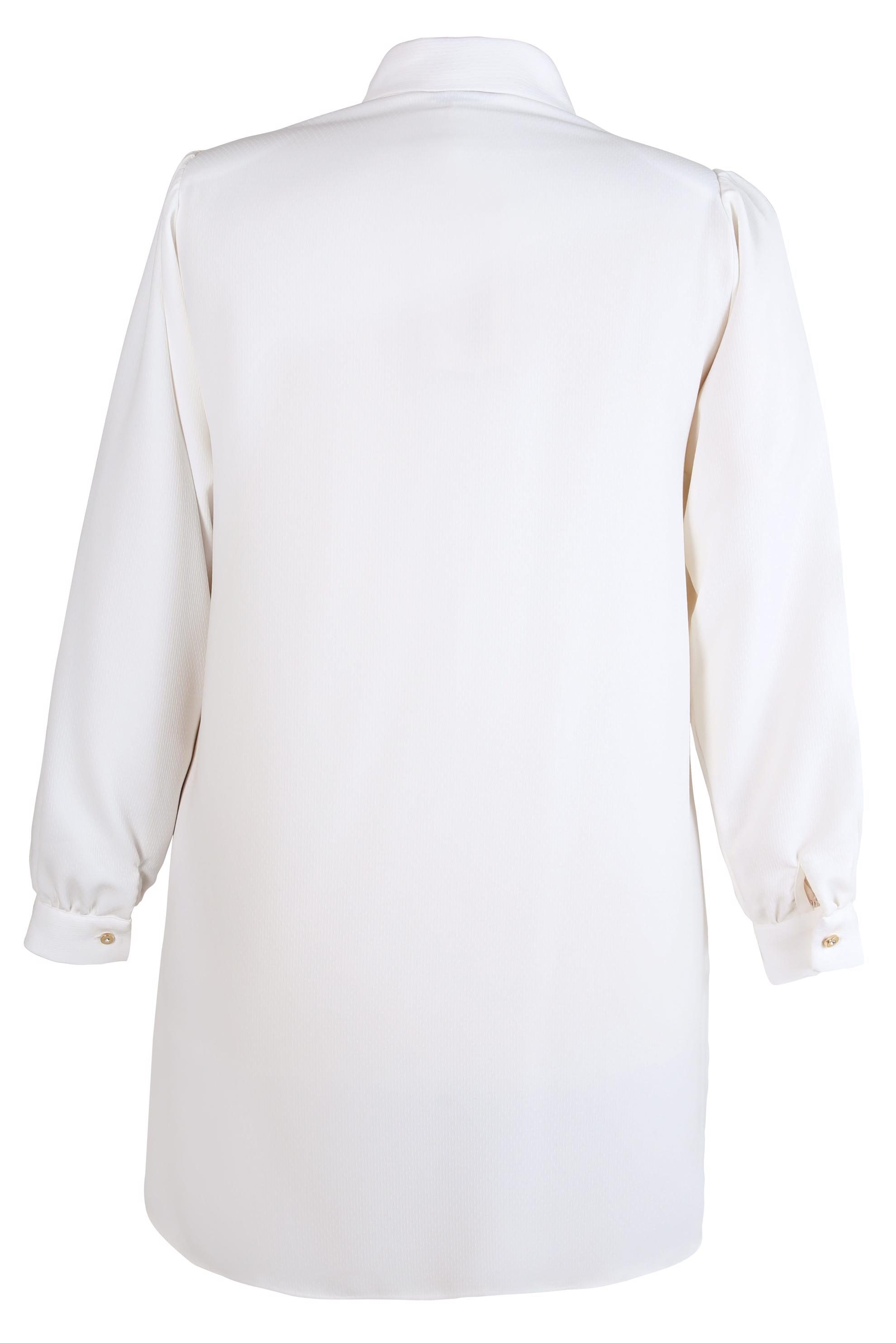 Hijab clothing WHITE TUNIC WITH ACCESSORY DETAIL 20480