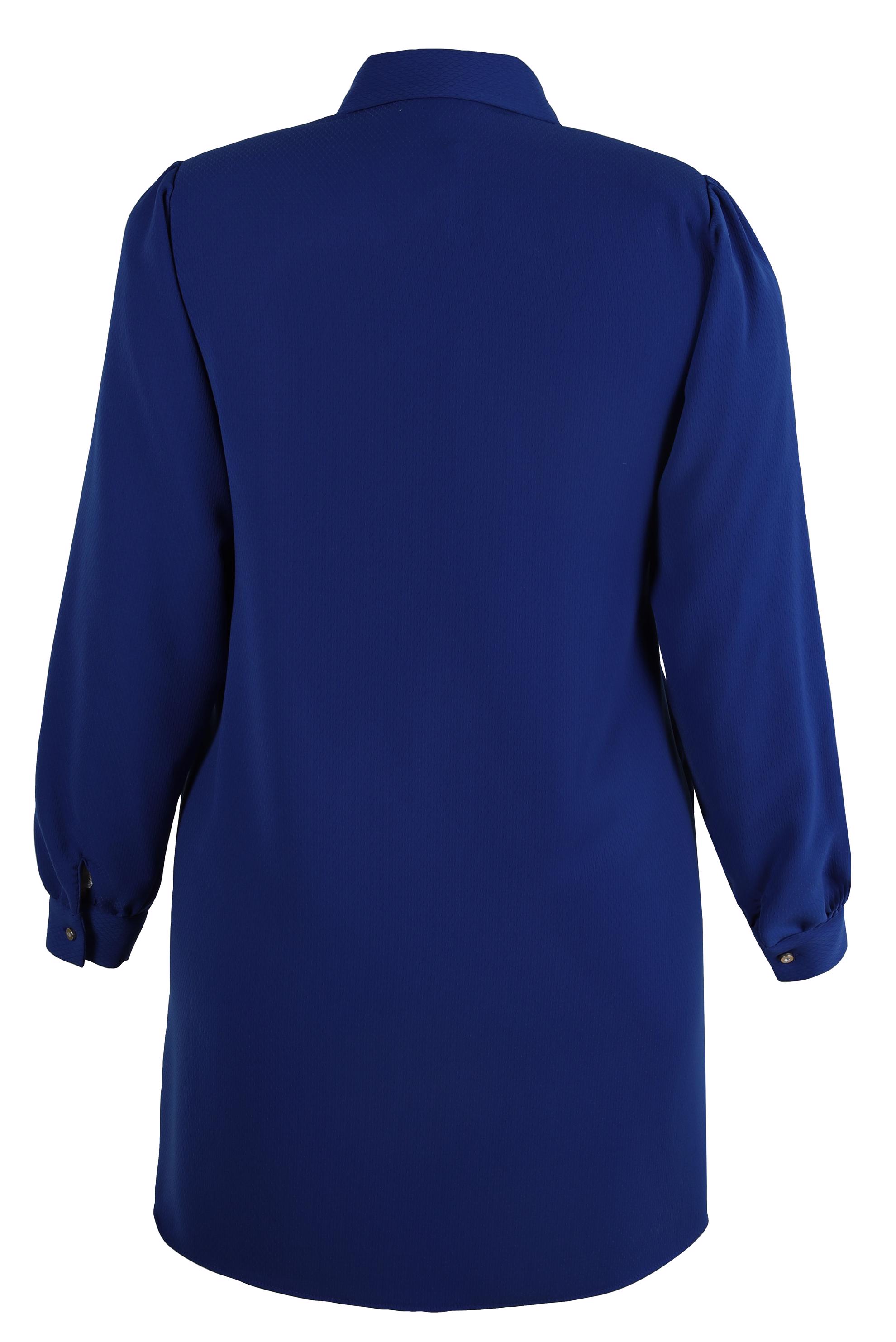 Hijab clothing NAVY BLUE TUNIC WITH ACCESSORY DETAIL 20480