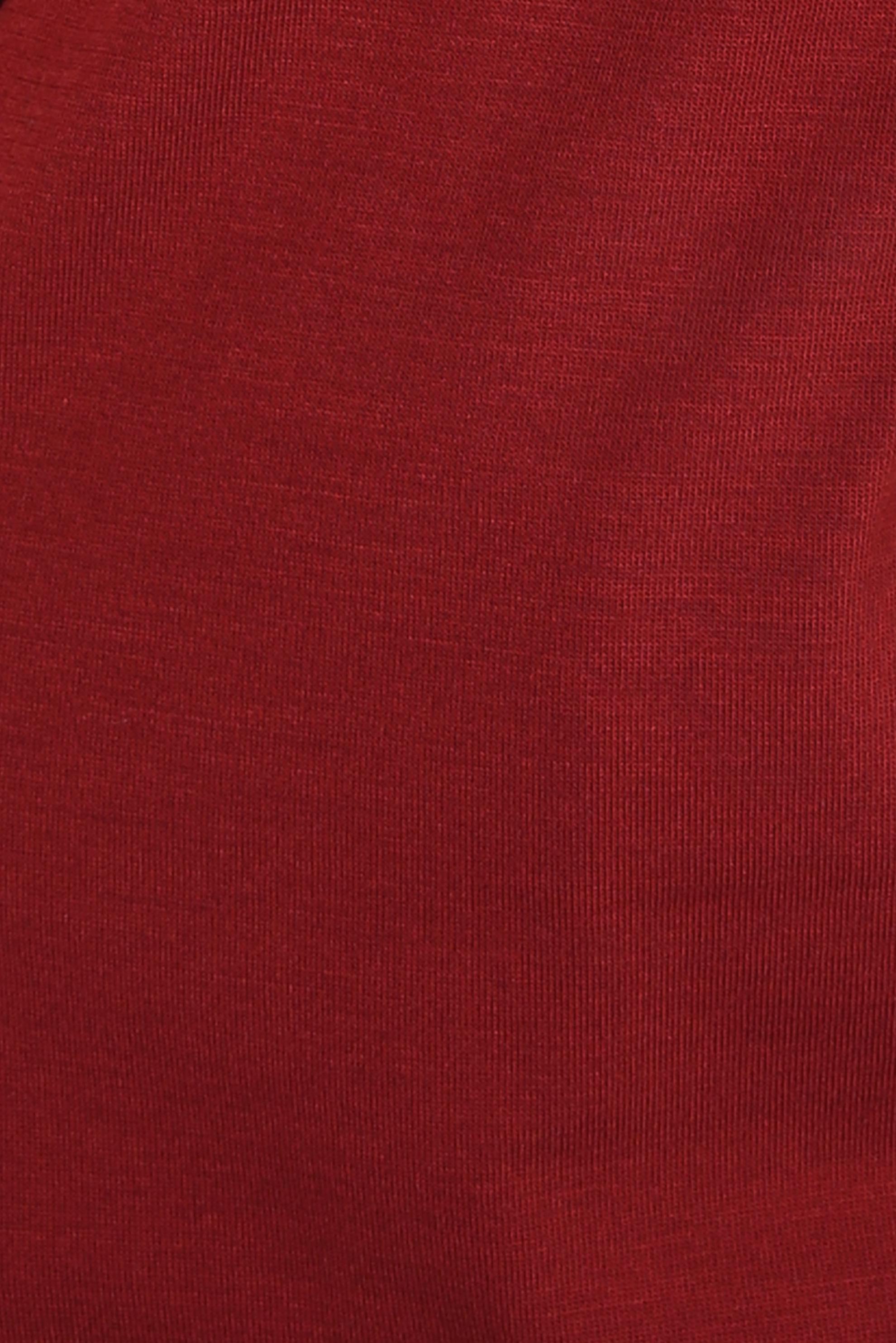 Tesettür giyim BORDO UZUN TRİKO TUNİK 44003