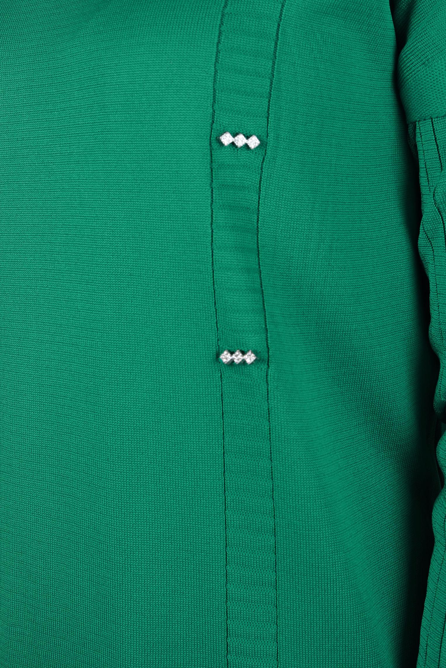 Tesettür giyim YEŞİL TRİKO TUNİK 44054