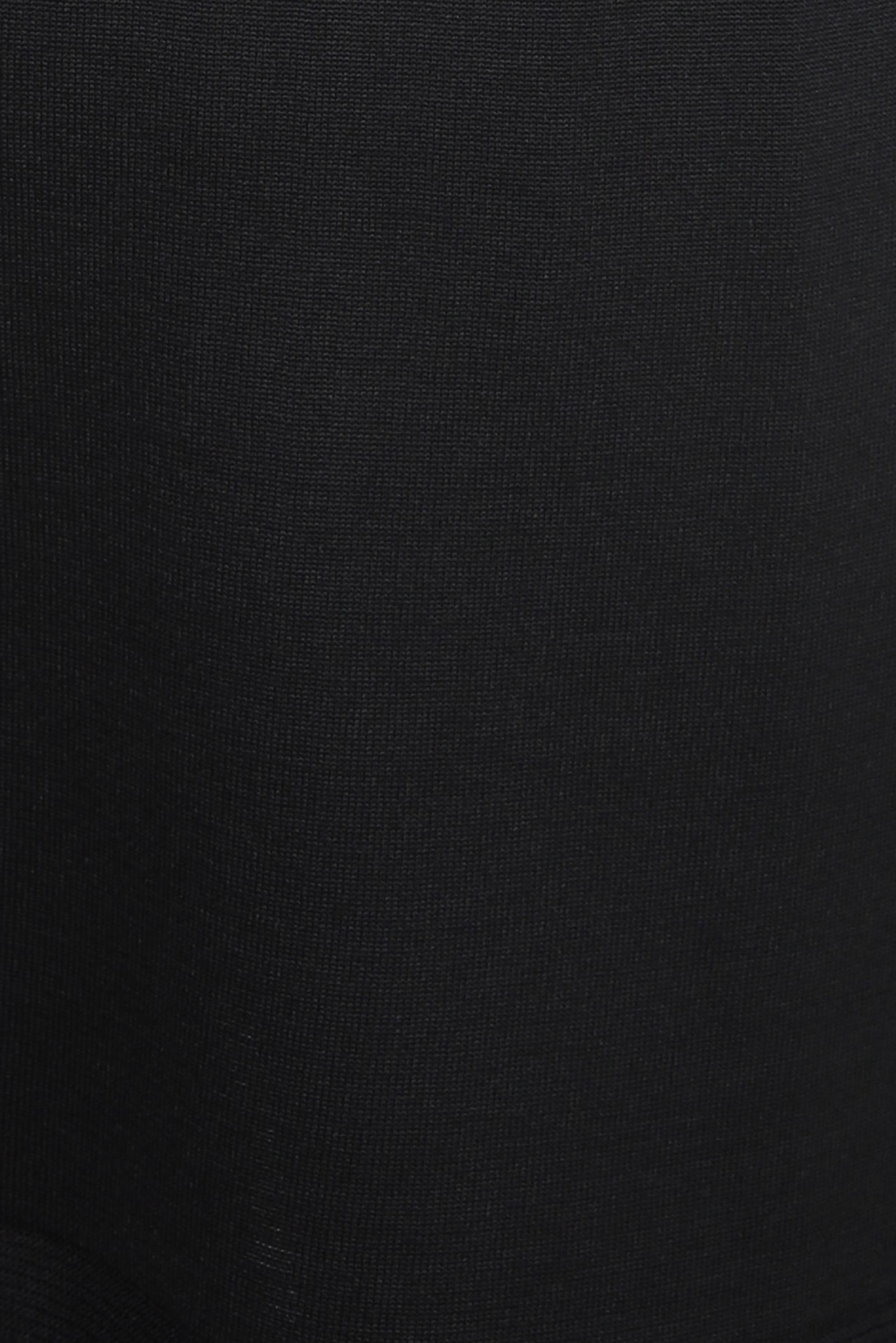 Tesettür giyim SİYAH BOĞAZLI TRİKO TUNİK 44055