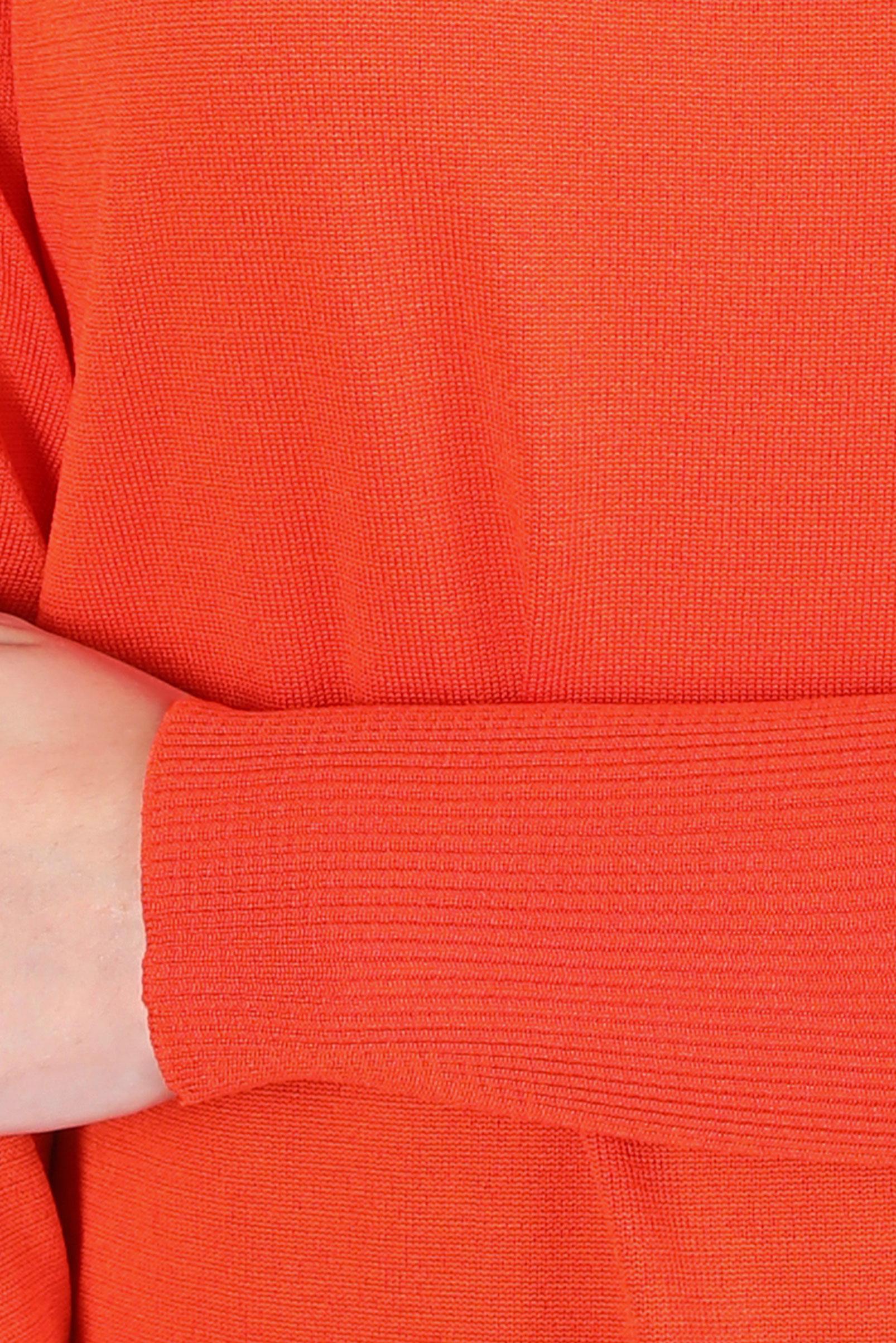 Tesettür giyim TURUNCU BOĞAZLI TRİKO TUNİK 44055