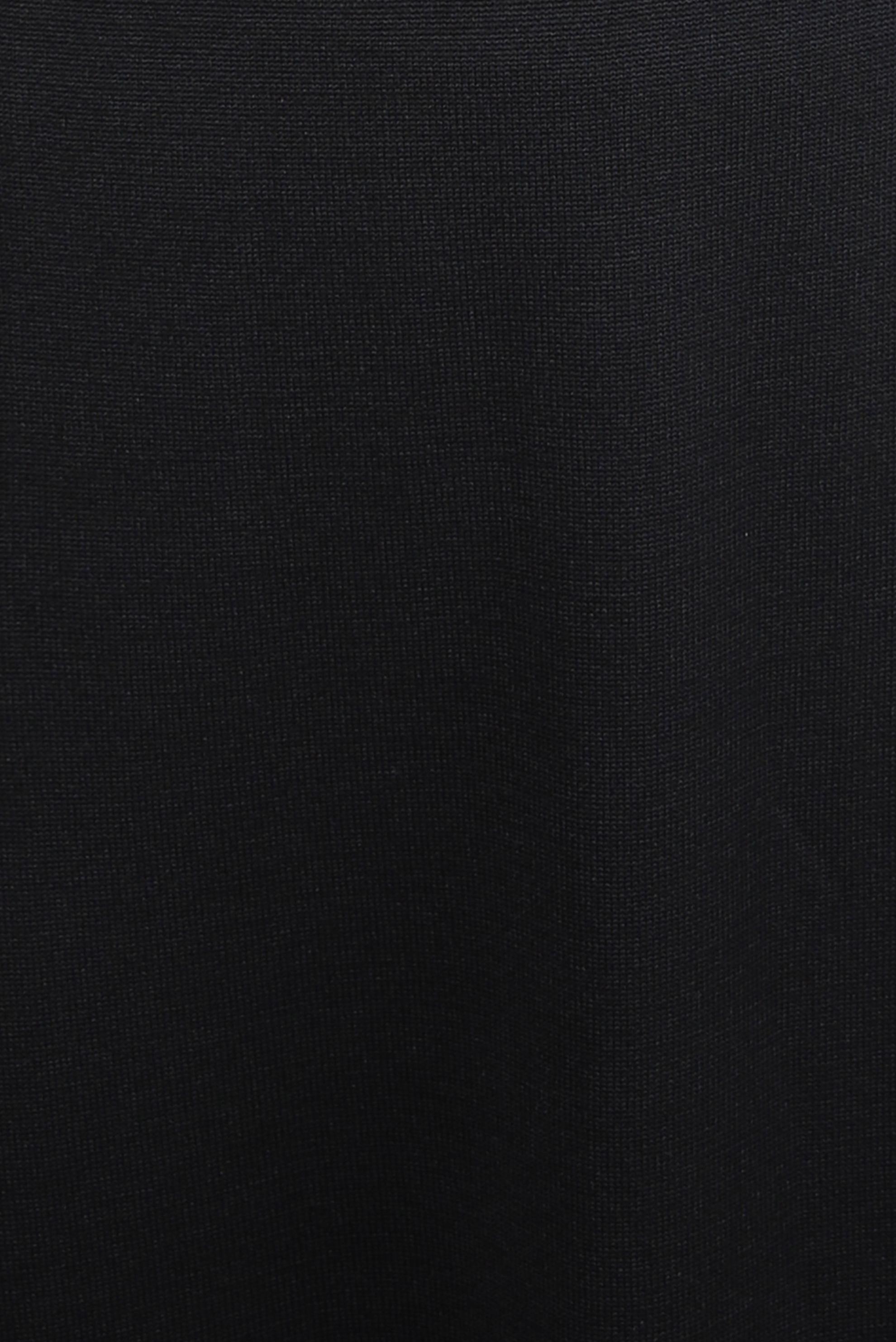 Tesettür giyim SİYAH UZUN TRİKO TUNİK 44057