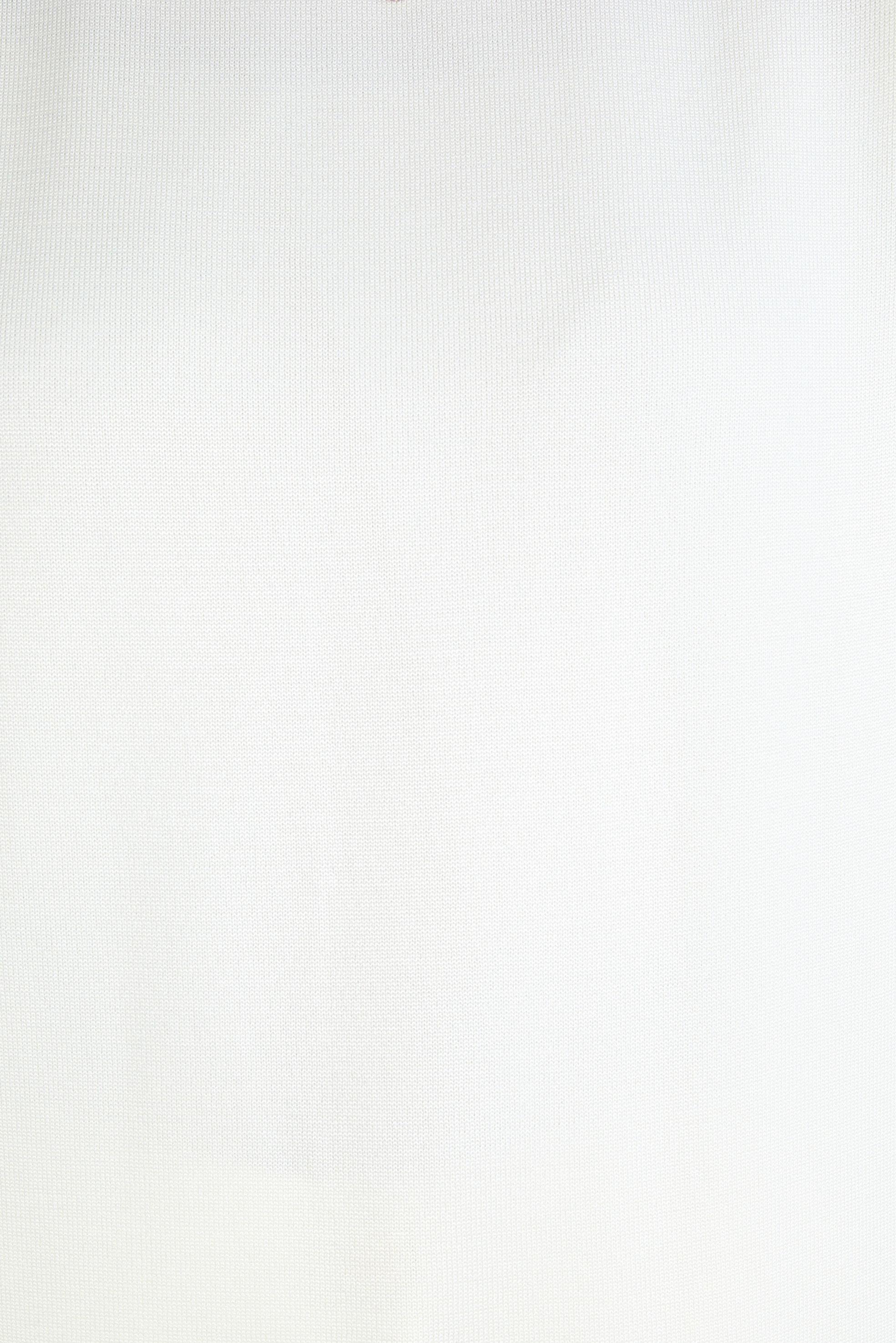 Tesettür giyim BEYAZ BİSİKLET YAKA TRİKO TUNİK 44060