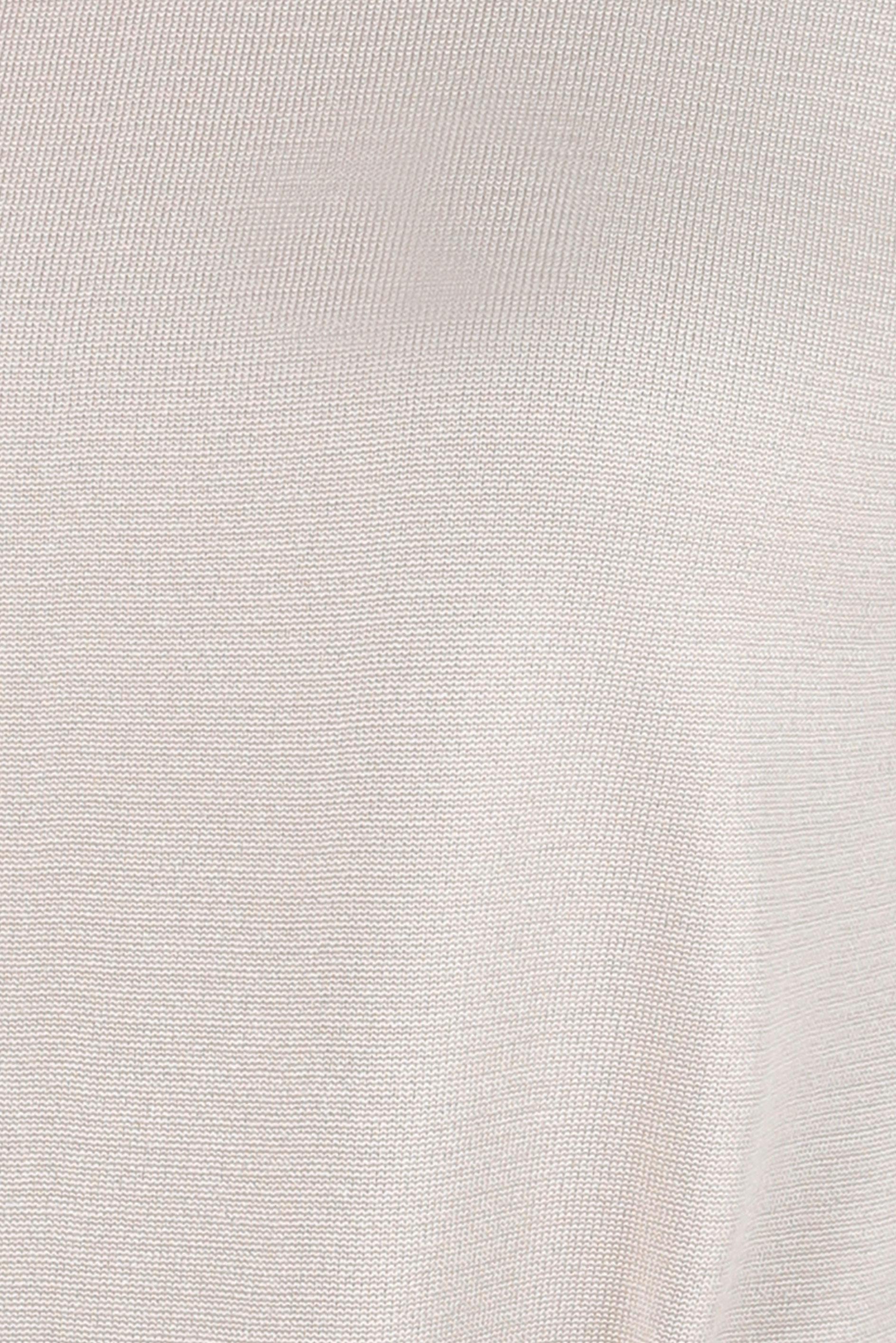 Tesettür giyim BEJ BİSİKLET YAKA TRİKO TUNİK 44060