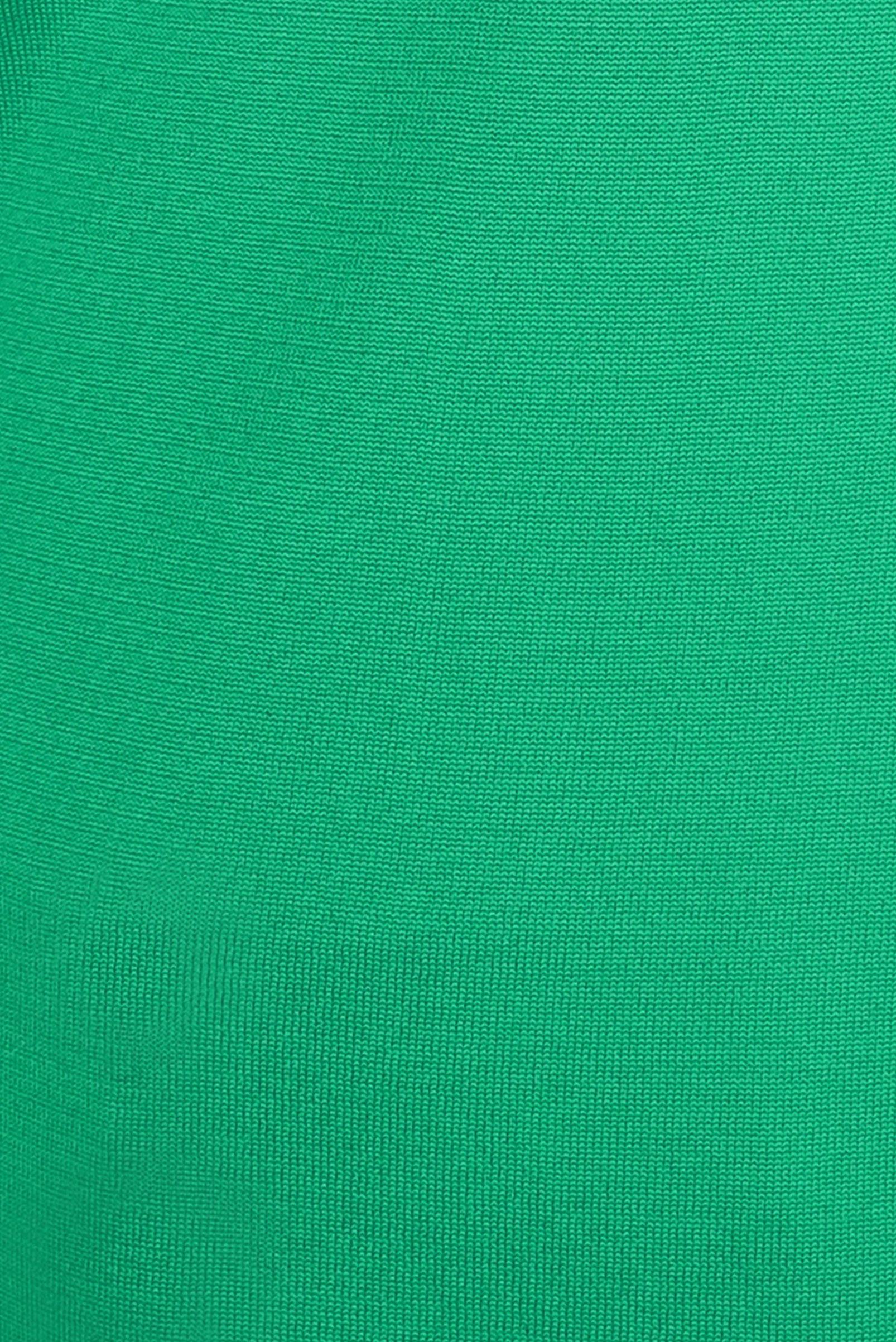 Tesettür giyim YEŞİL BİSİKLET YAKA TRİKO TUNİK 44060