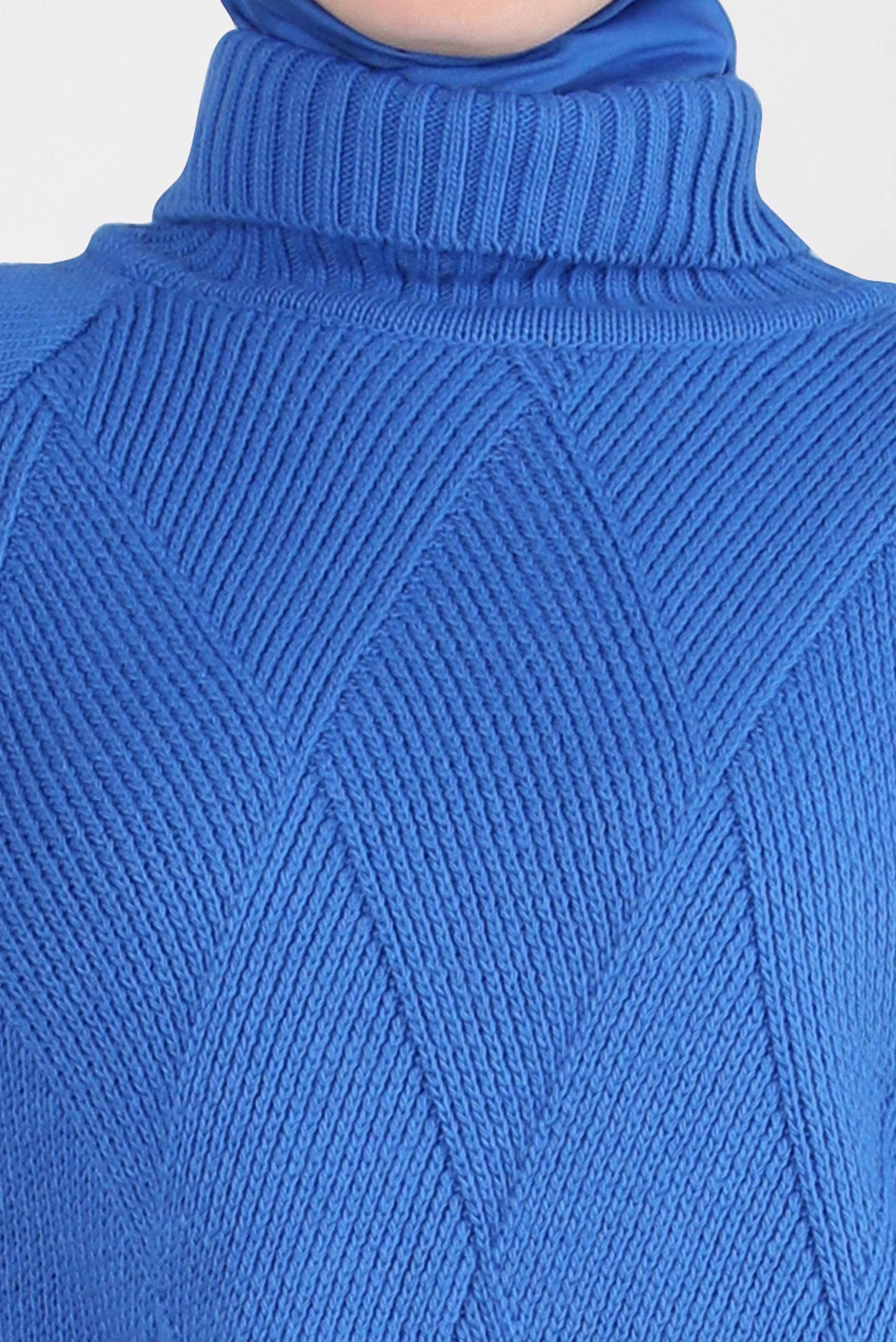 Tesettür giyim LACİVERT BOĞAZLI YAKA TRİKO TUNİK 44061