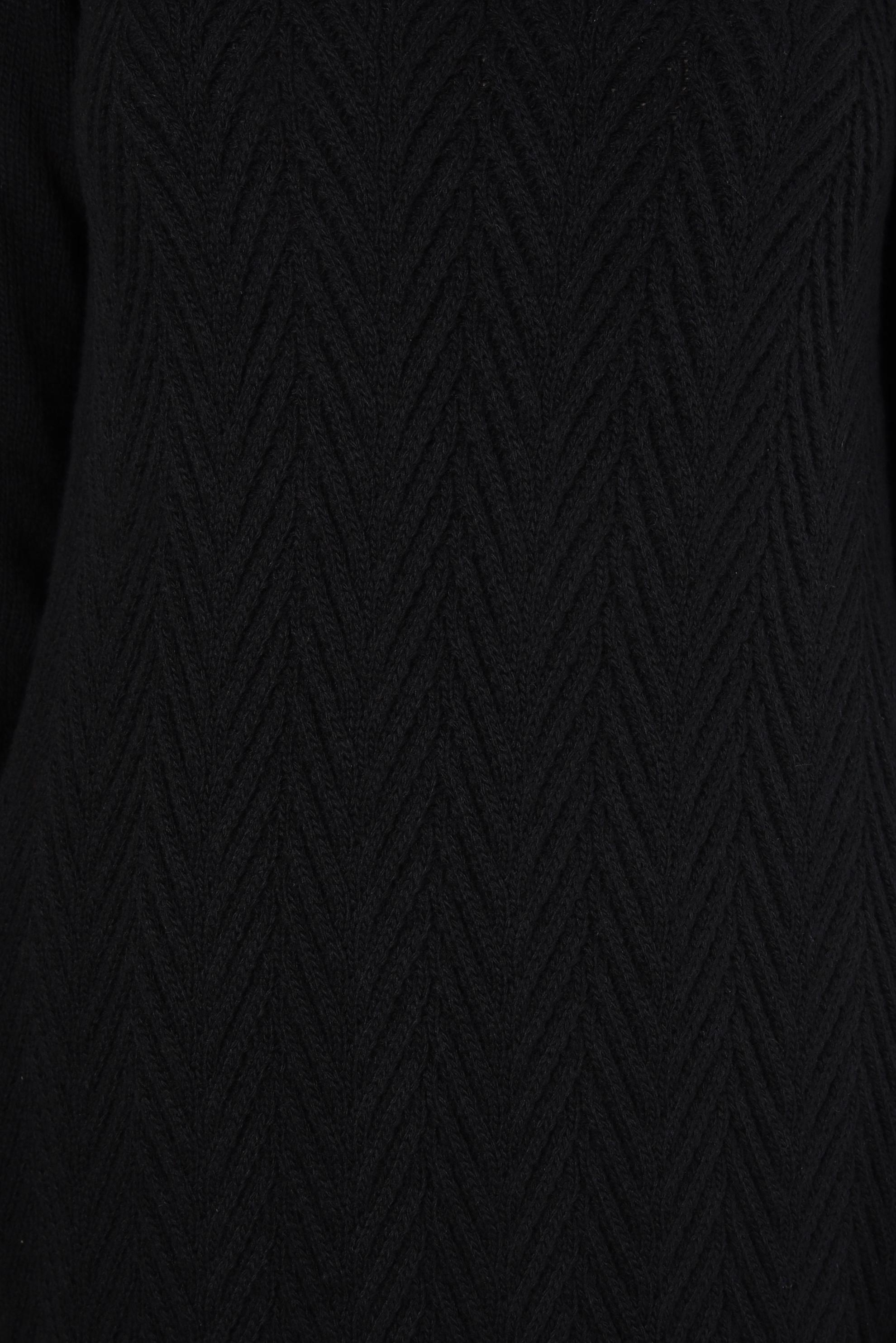 Tesettür giyim SİYAH TRİKO TUNİK 44062