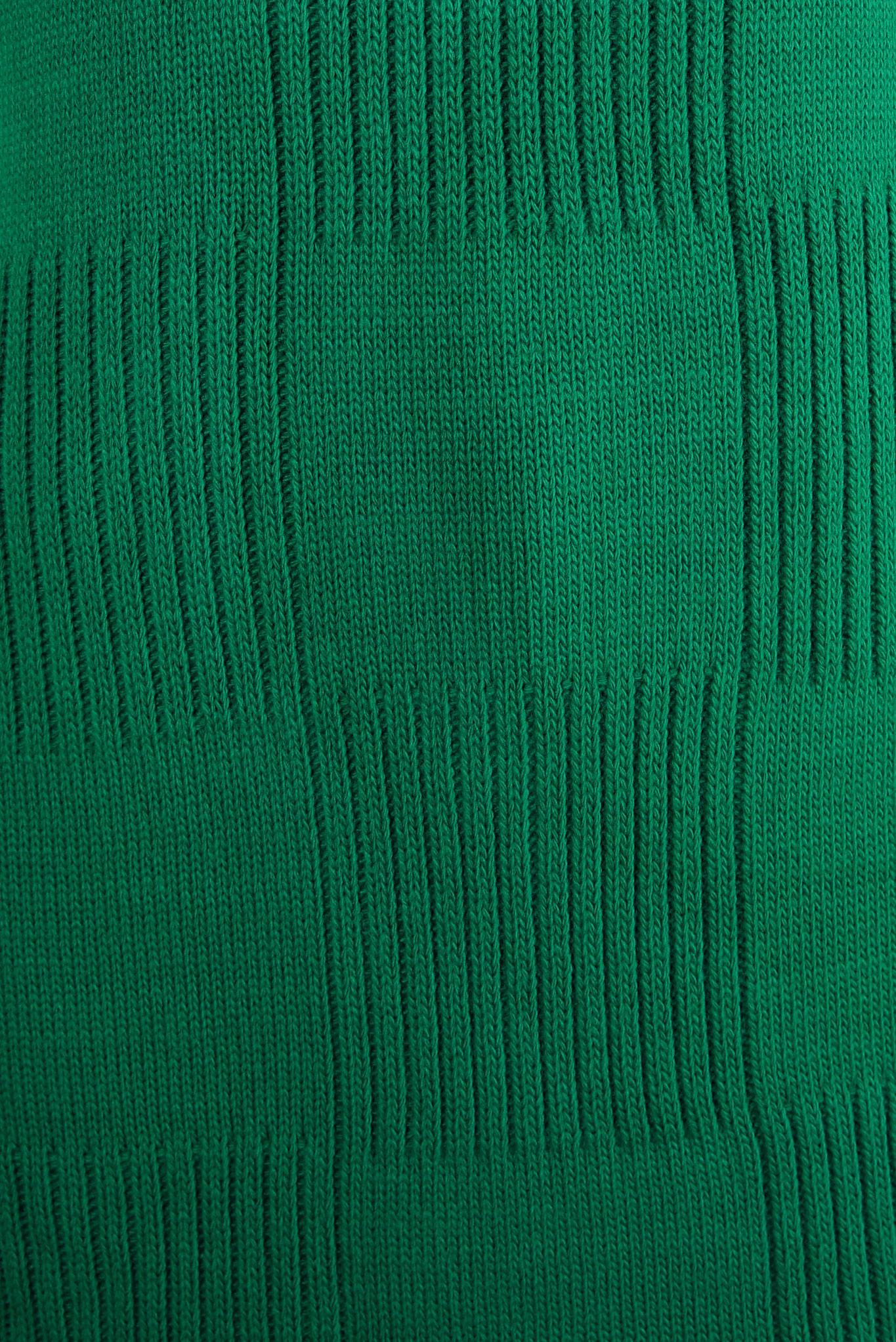 Tesettür giyim YEŞİL BOĞAZLI YAKA TRİKO TUNİK 44063