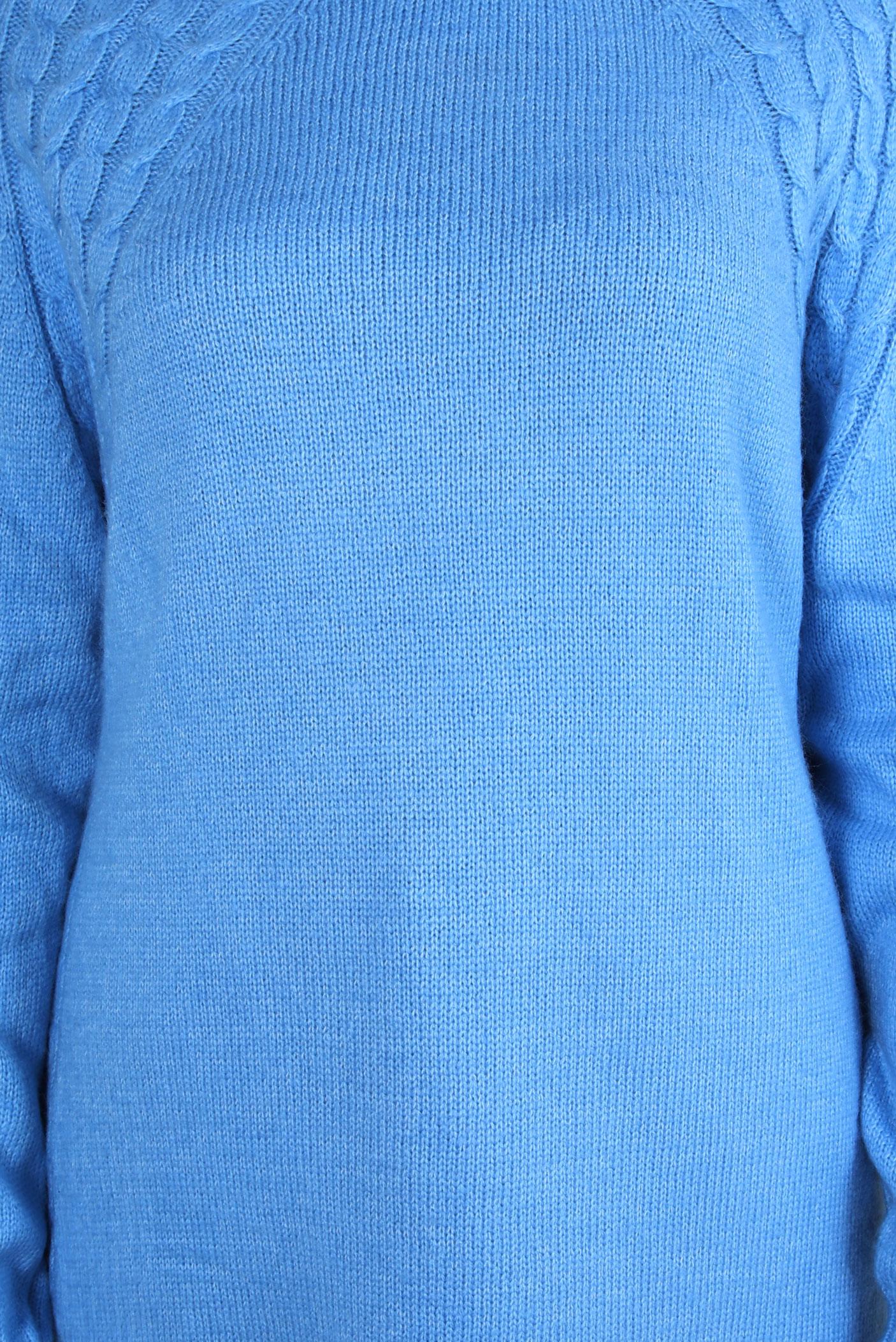 Tesettür giyim LACİVERT BOĞAZLI YAKA TRİKO TUNİK 44065