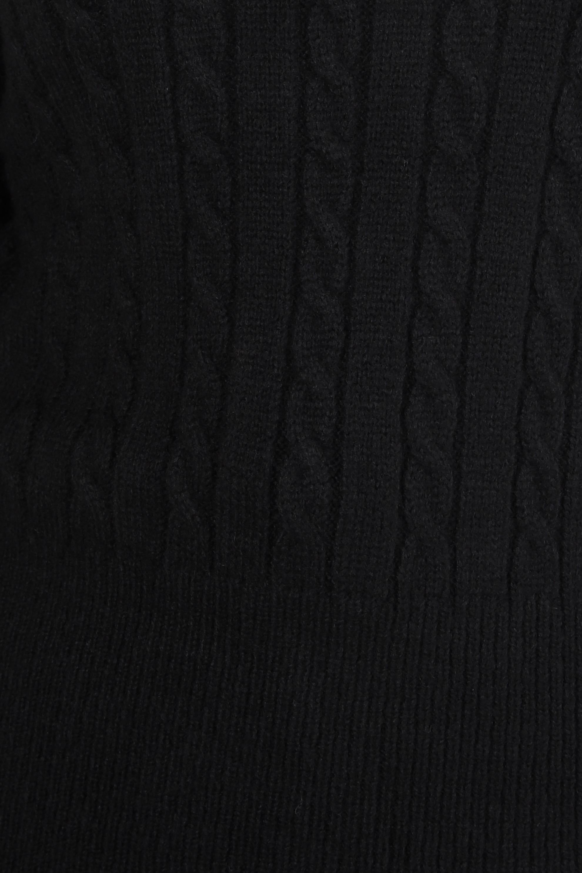 Vêtements hijab NOIR PULL EN MAILLE À COL ROULÉ 44069