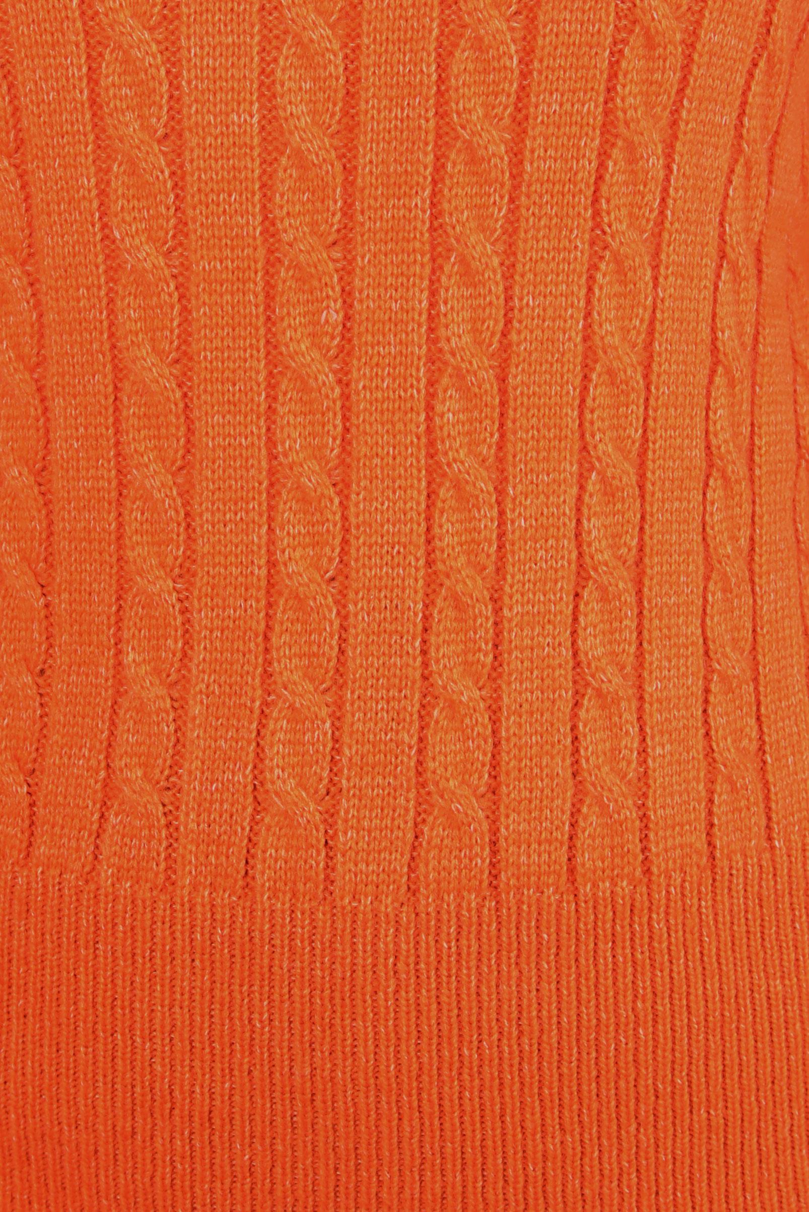 Vêtements hijab ORANGE PULL EN MAILLE À COL ROULÉ 44069
