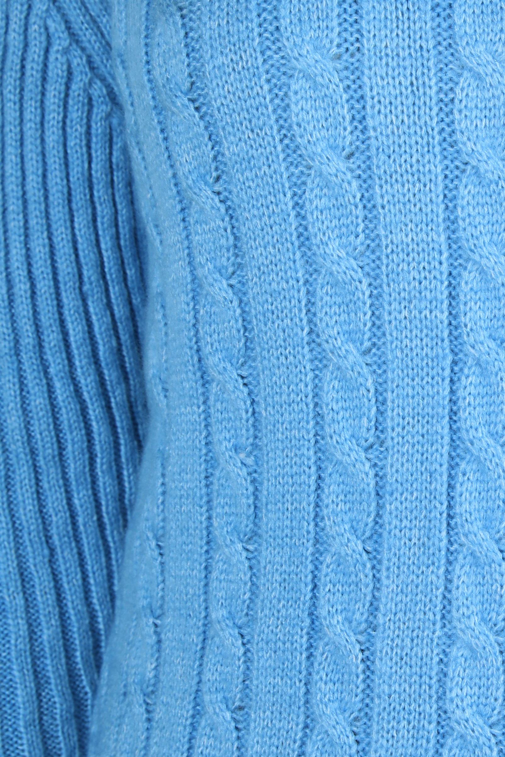 Vêtements hijab BLEU MARINE PULL EN MAILLE À COL ROULÉ 44069