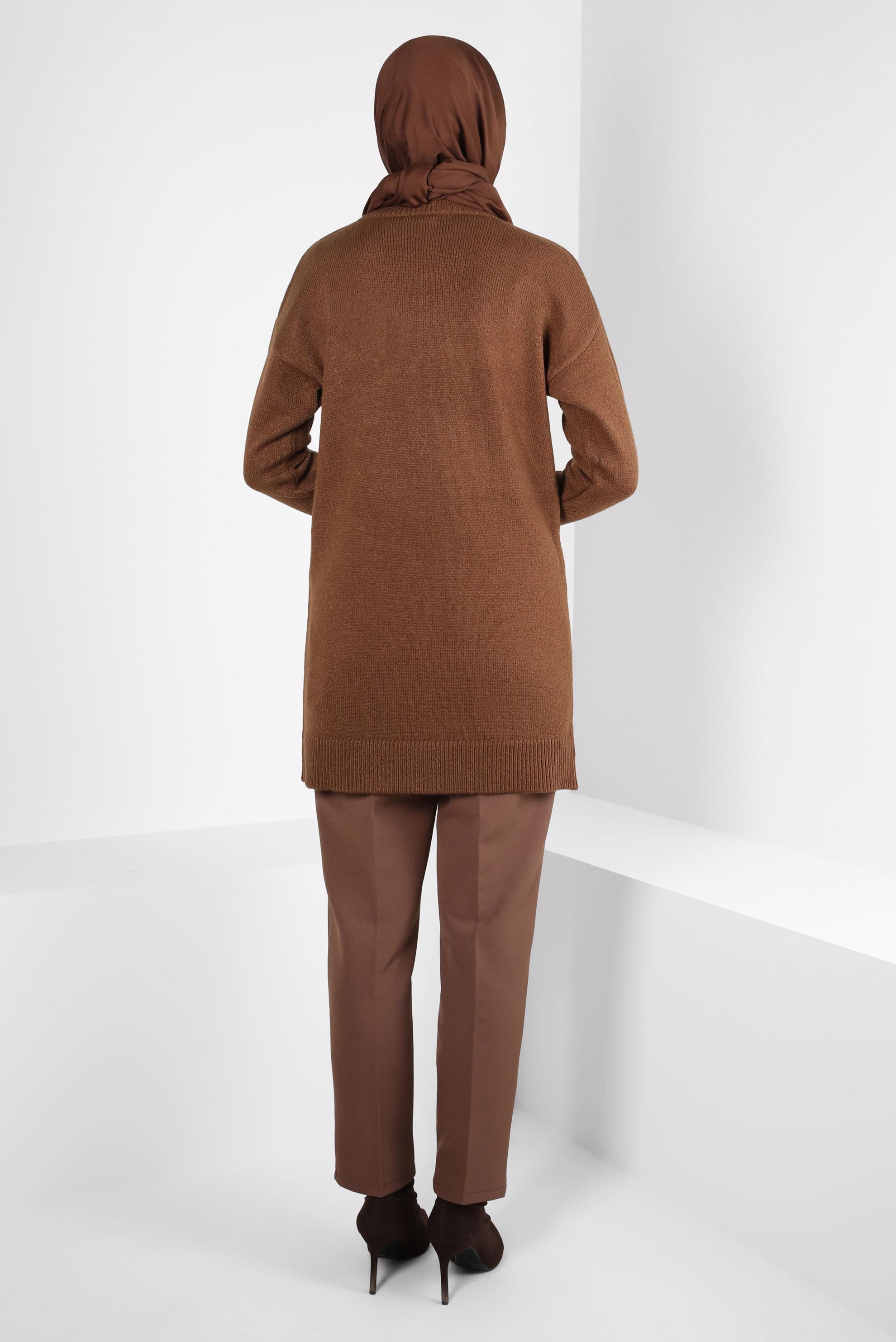 Hijab clothing TABA EMBROIDERED KNIT TUNIC 44117