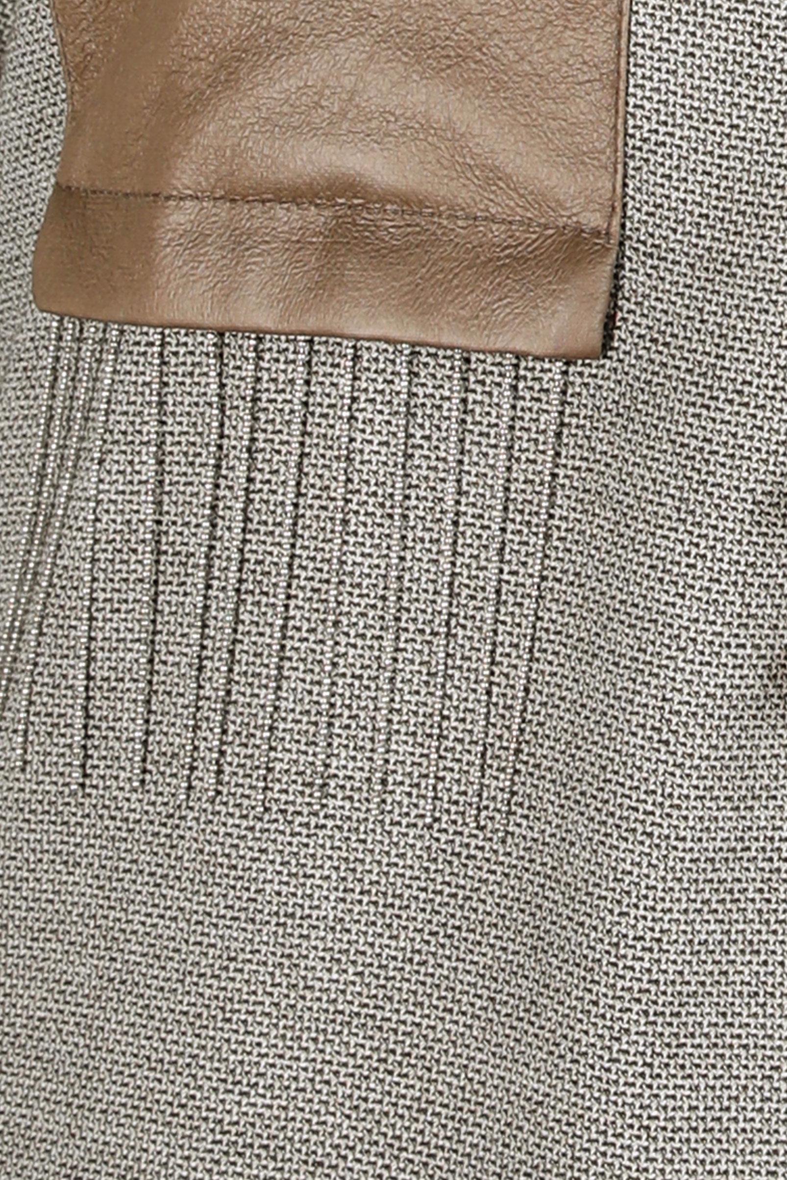 Tesettür giyim KAHVE CEPLİ GÖMLEK TUNİK 44131