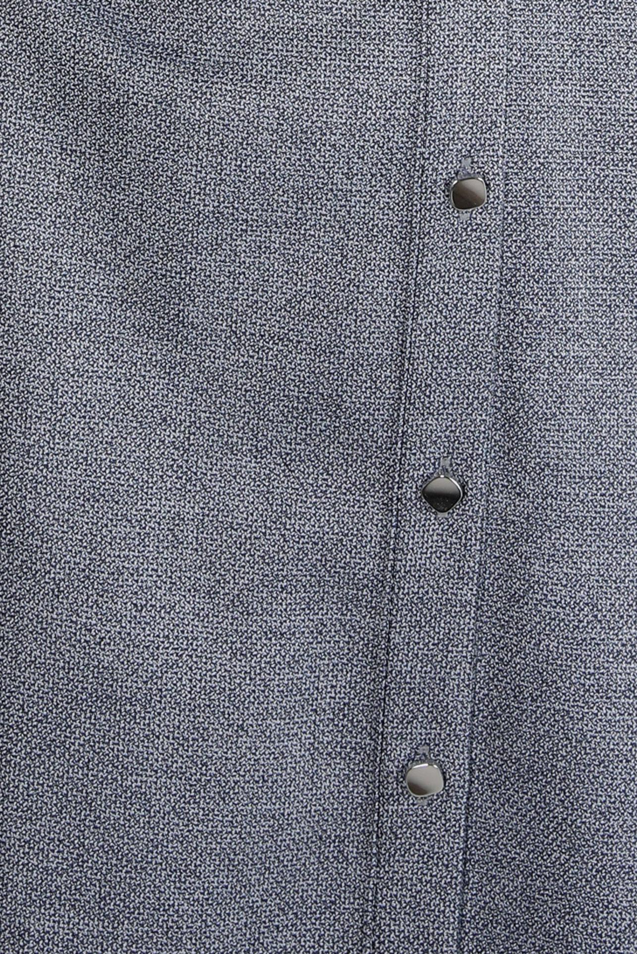 Tesettür giyim LACİVERT CEPLİ GÖMLEK TUNİK 44131