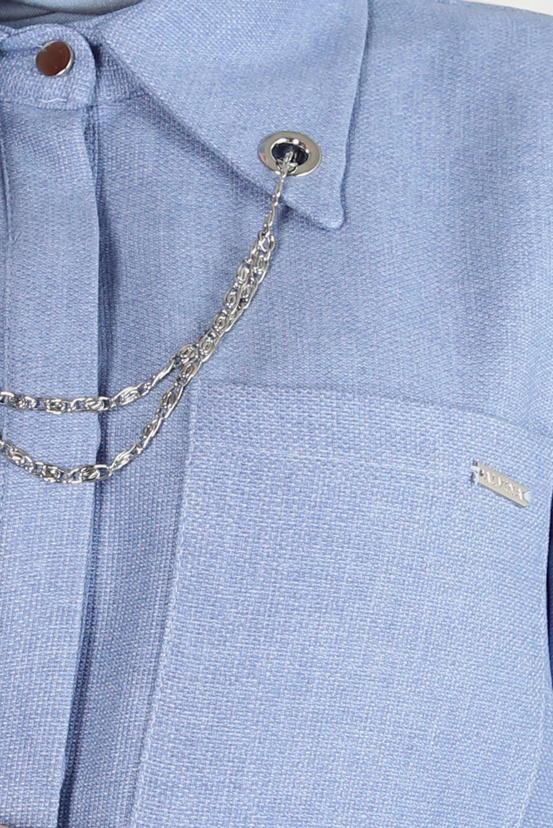 Tesettür giyim LACİVERT ZİNCİR DETAYLI TUNİK 44134