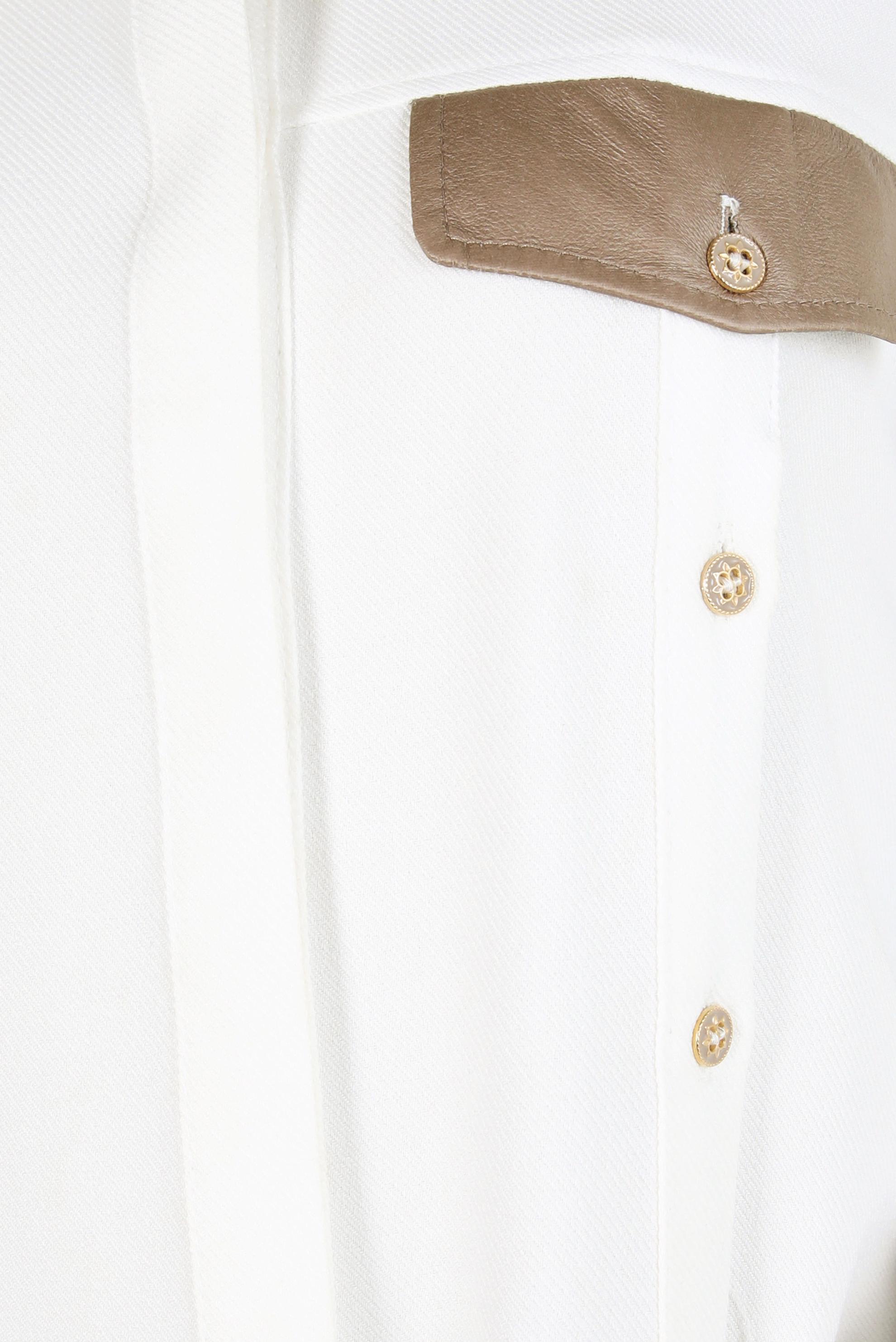 Tesettür giyim BEYAZ DÜĞME DETAYLI TUNİK 44142