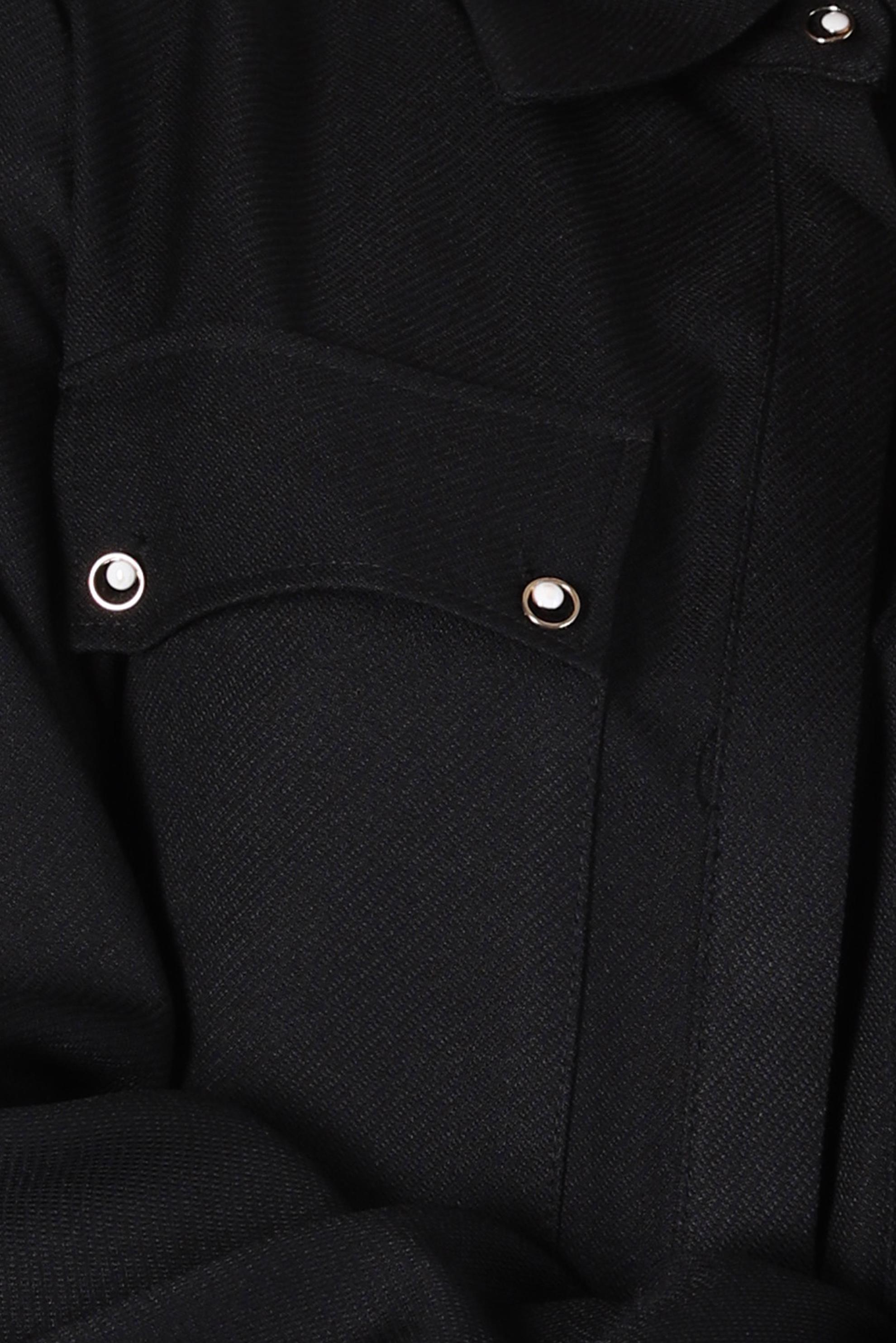 Tesettür giyim SİYAH YANI YIRTMAÇLI TUNİK 44178