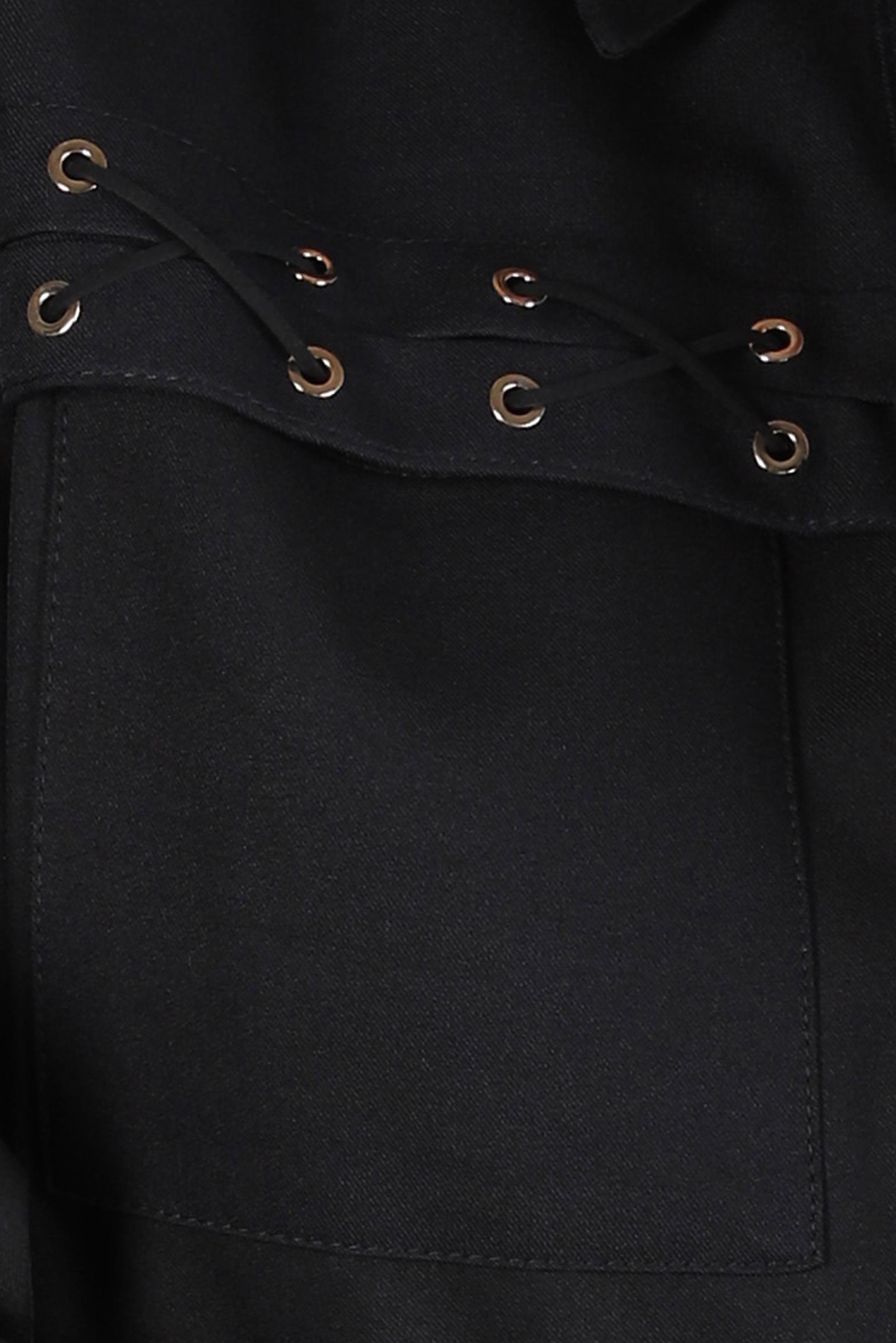 Tesettür giyim SİYAH BAĞCIK DETAYLI TUNİK 44208