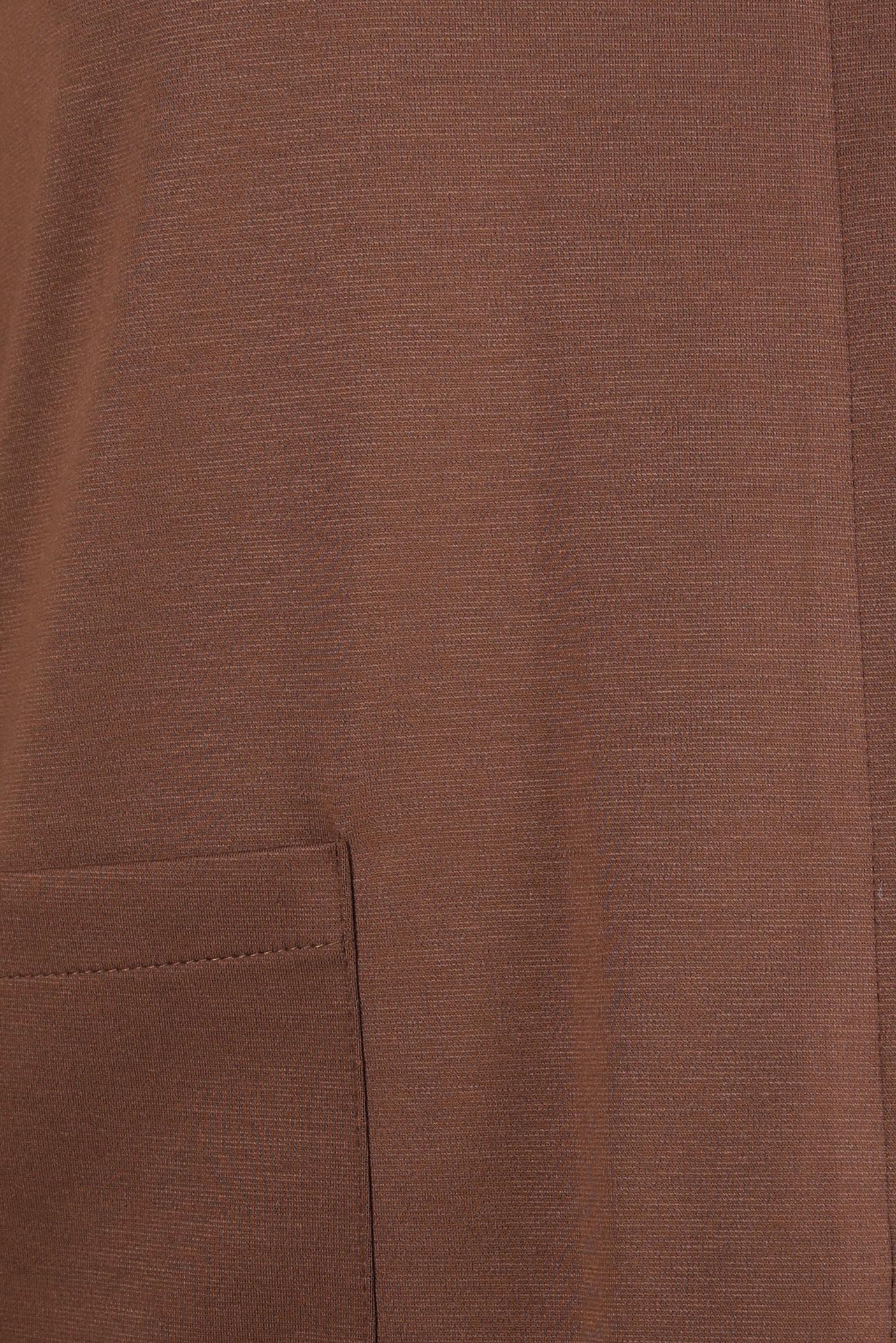 Tesettür giyim KAHVE CEP DETAYLI TUNİK 44236