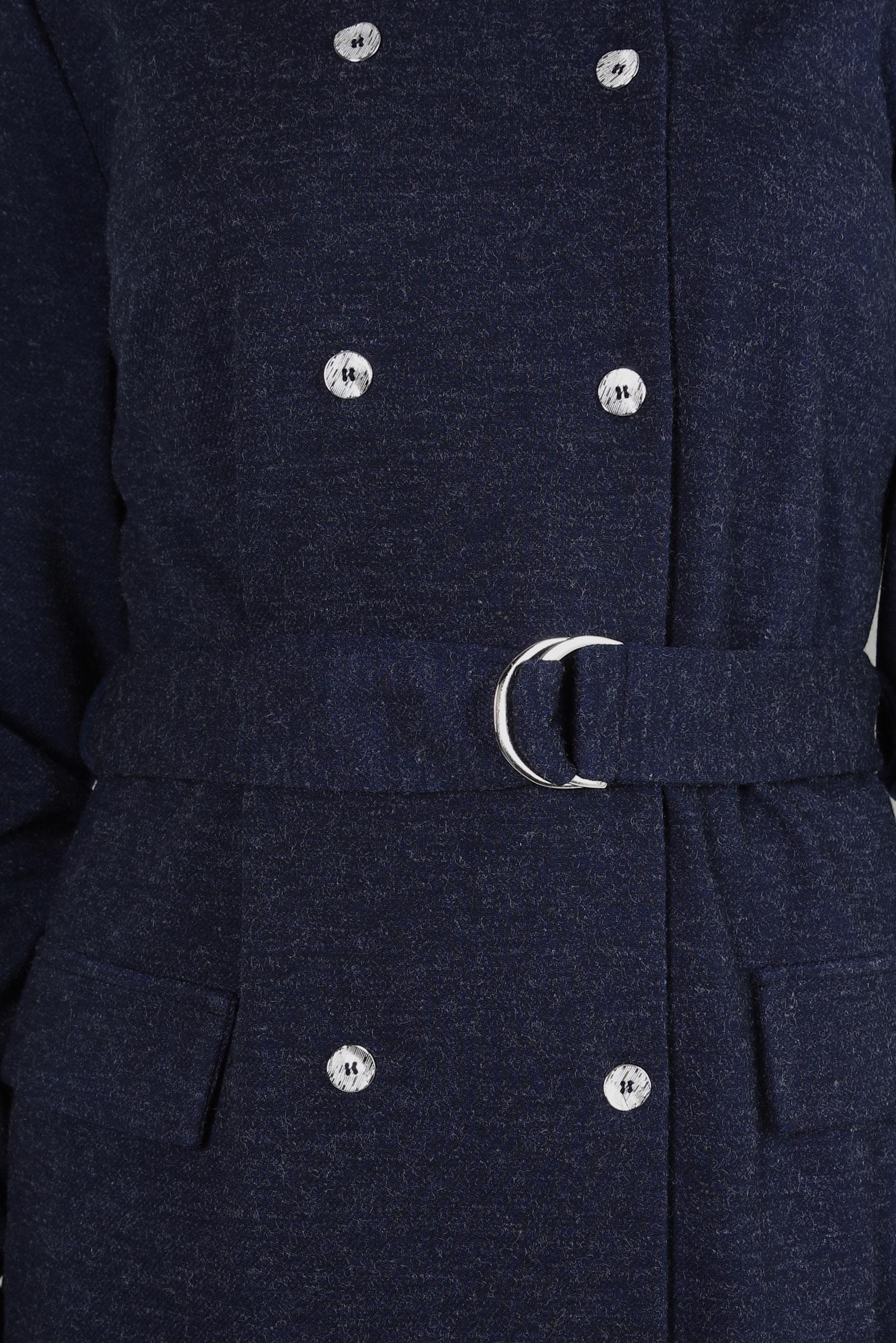 Tesettür giyim LACİVERT KEMERLİ TUNİK 44295