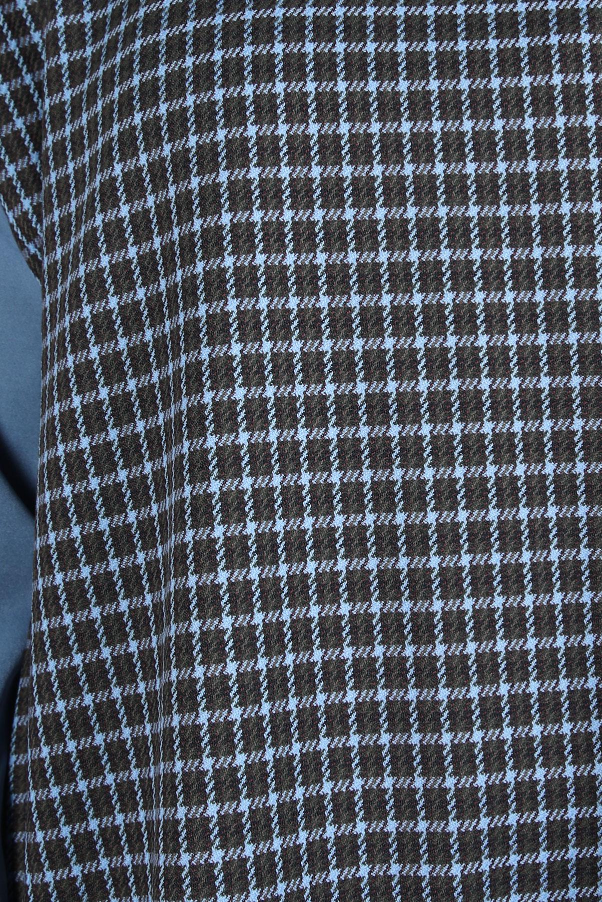 Tesettür giyim MAVİ DESENLİ TUNİK 44299-1