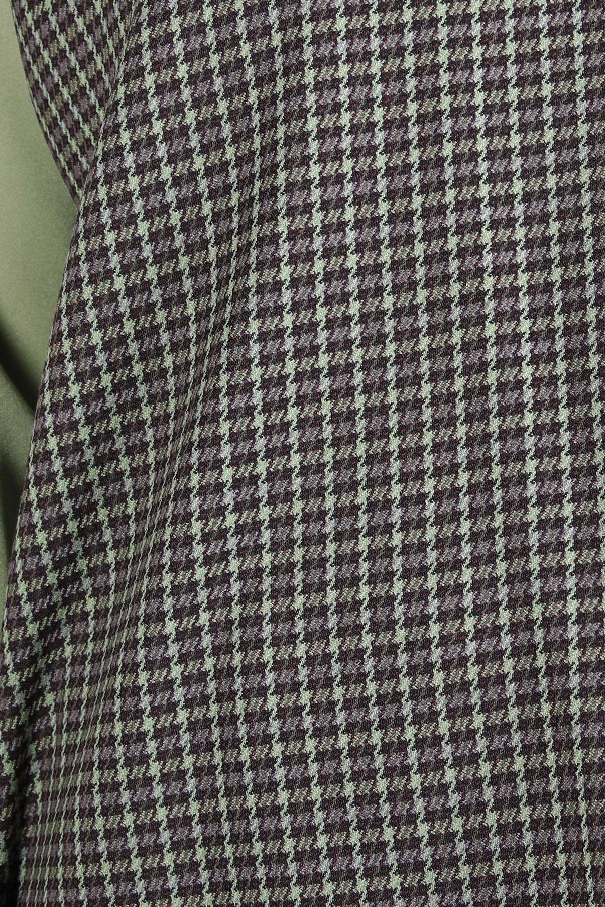 Tesettür giyim YEŞİL DESENLİ TUNİK 44299-1