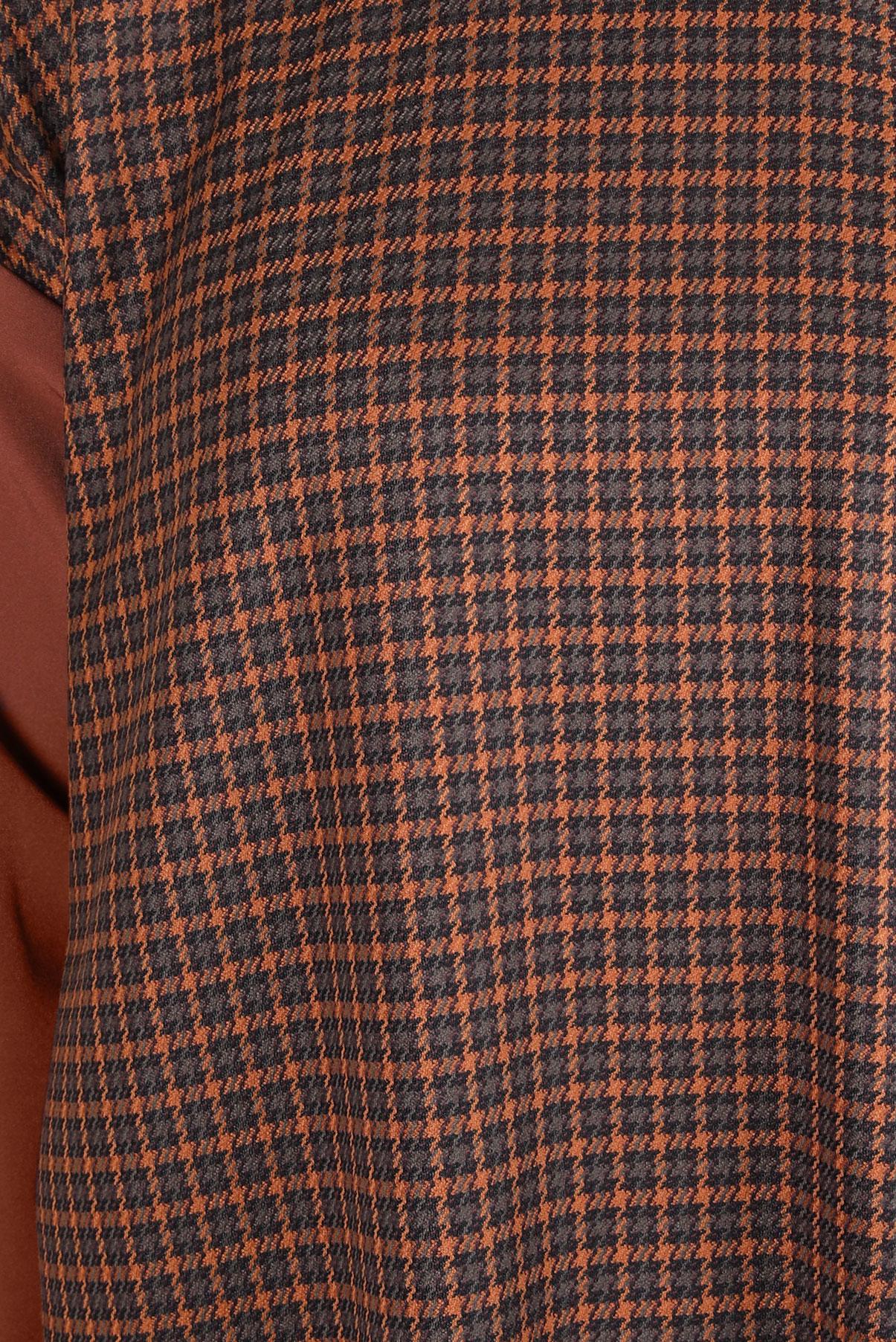 Tesettür giyim TABA DESENLİ TUNİK 44299-1