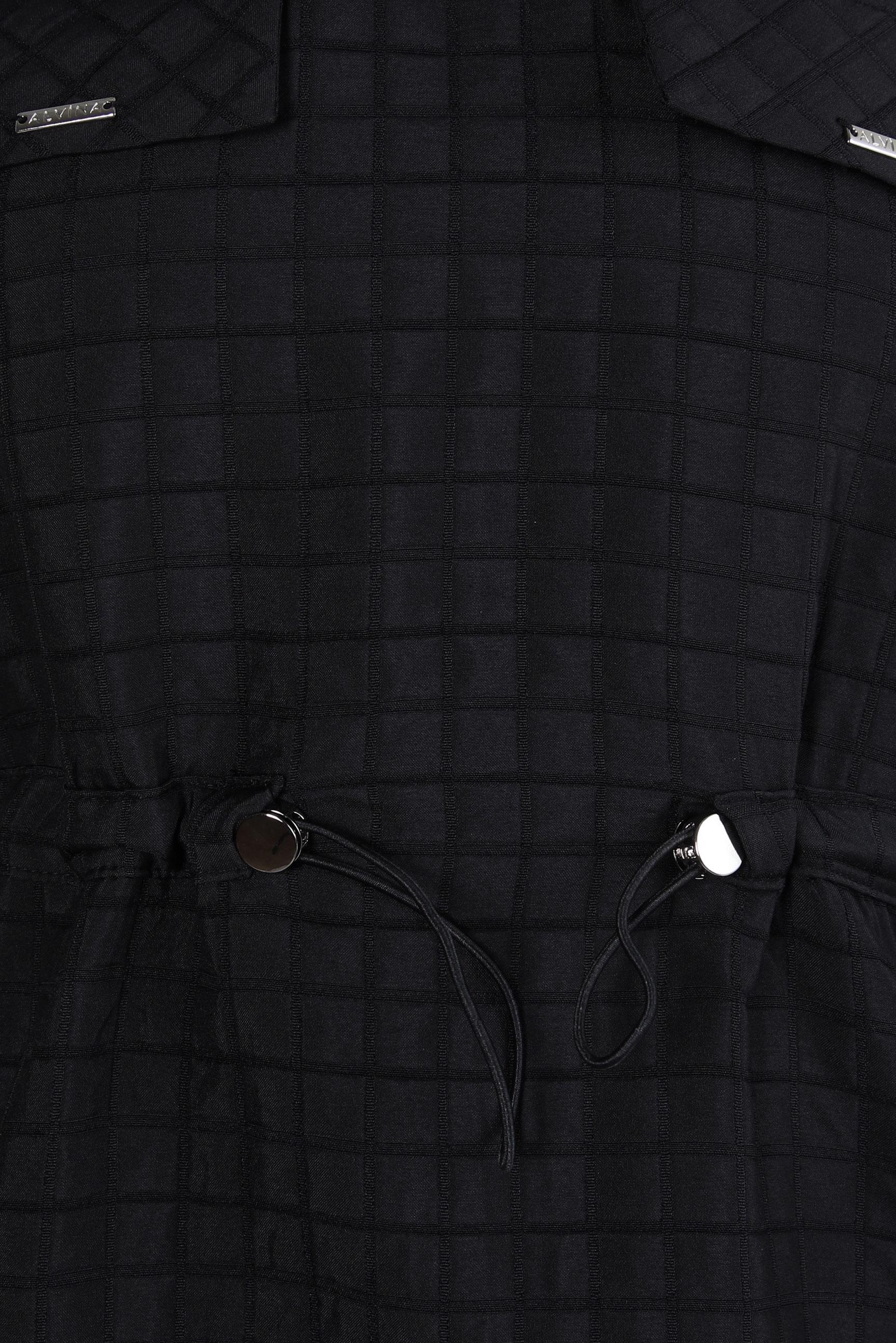 Tesettür giyim SİYAH BELİ LASTİKLİ TUNİK 44300