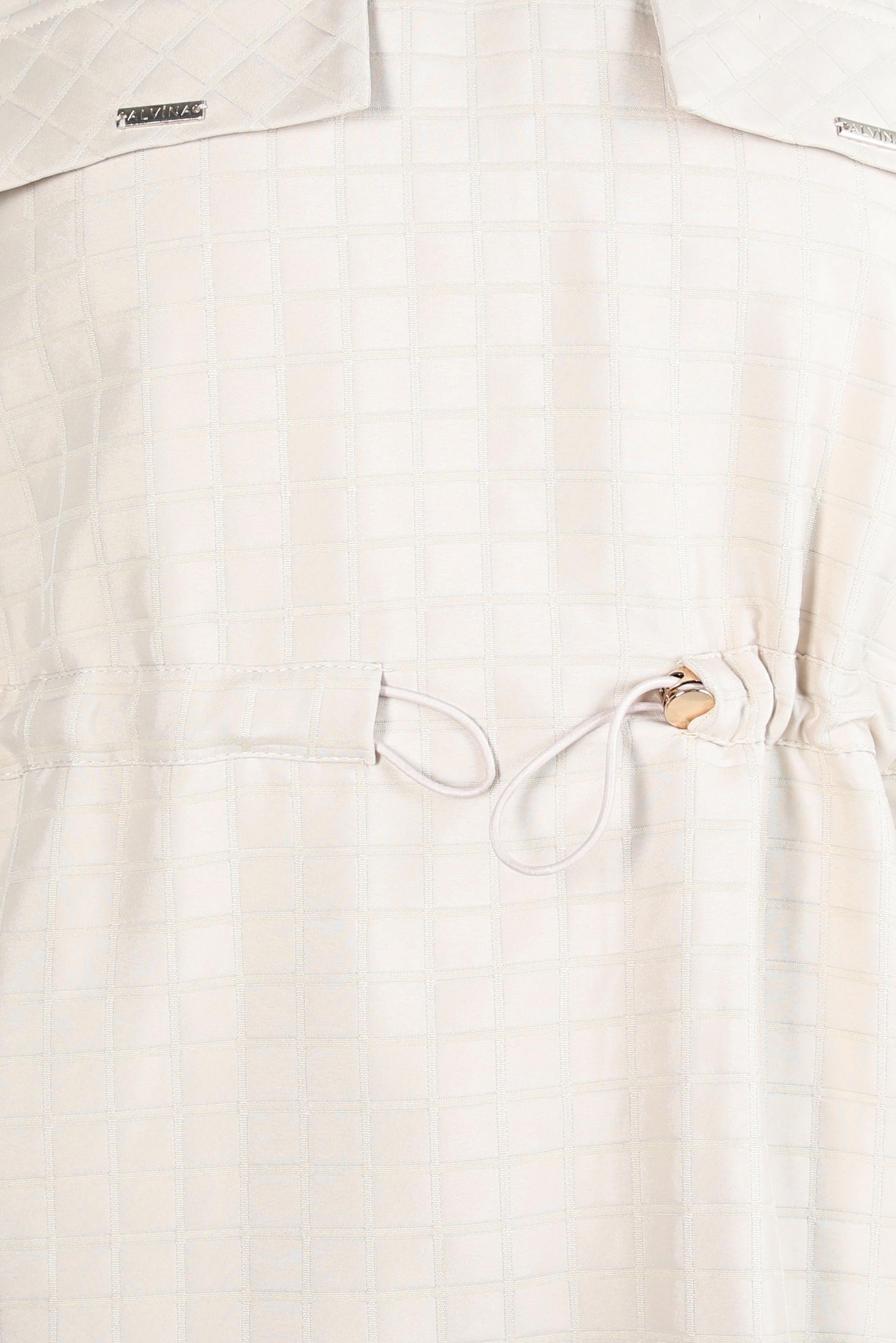 Tesettür giyim BEJ BELİ LASTİKLİ TUNİK 44300