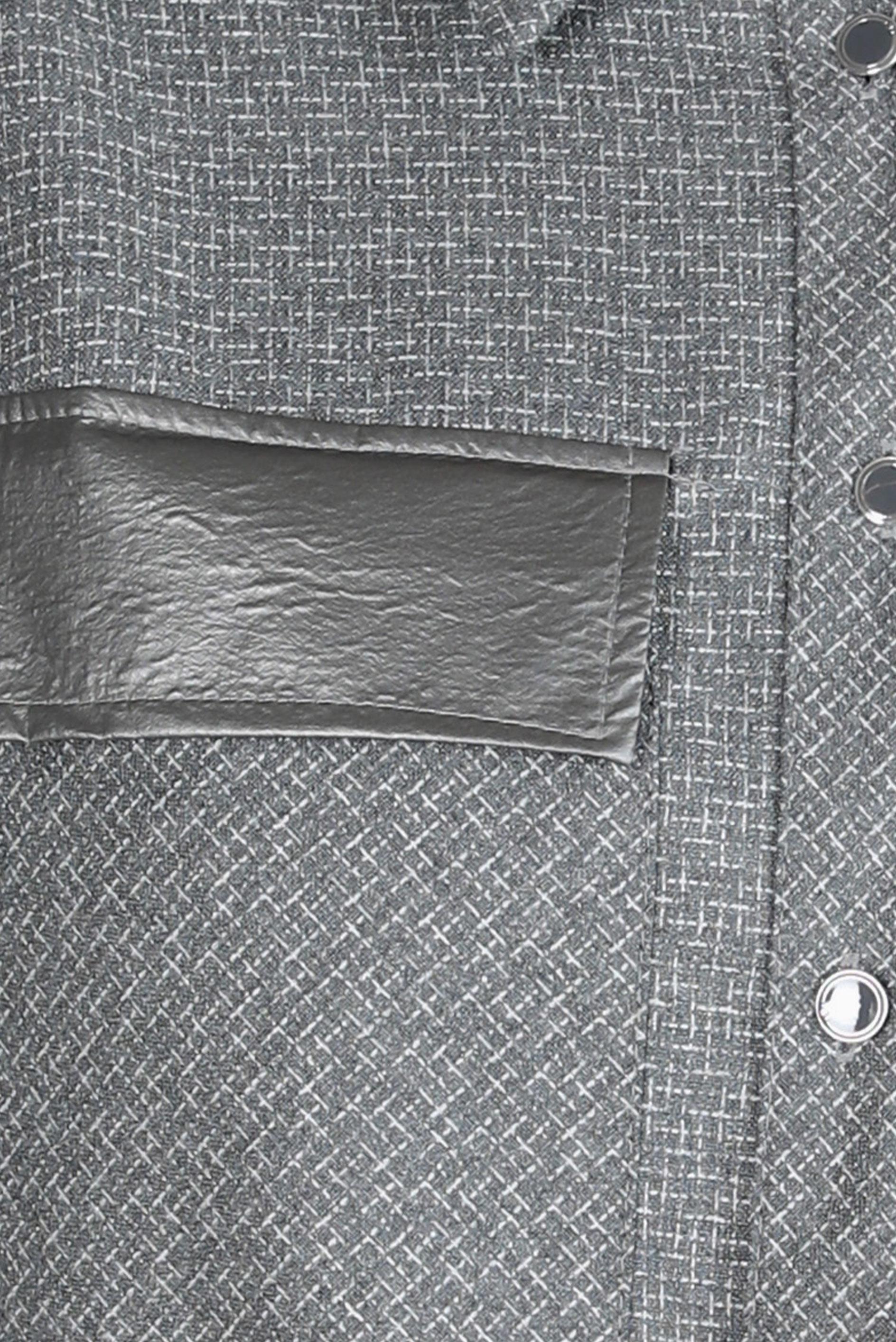 Tesettür giyim GRİ GÖMLEK YAKA TUNİK 44303-2